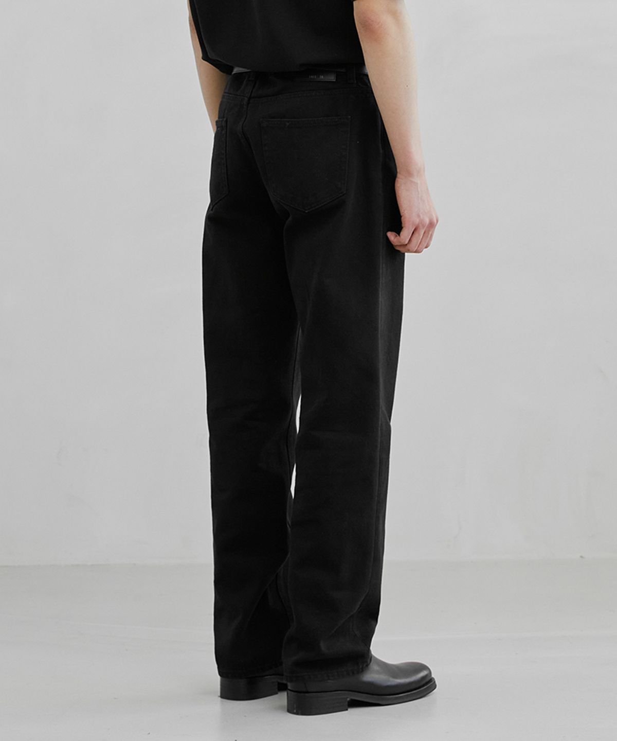 브랜디드(BRANDED) 1883 MONOCHROME JEANS [WIDE STRAIGHT]