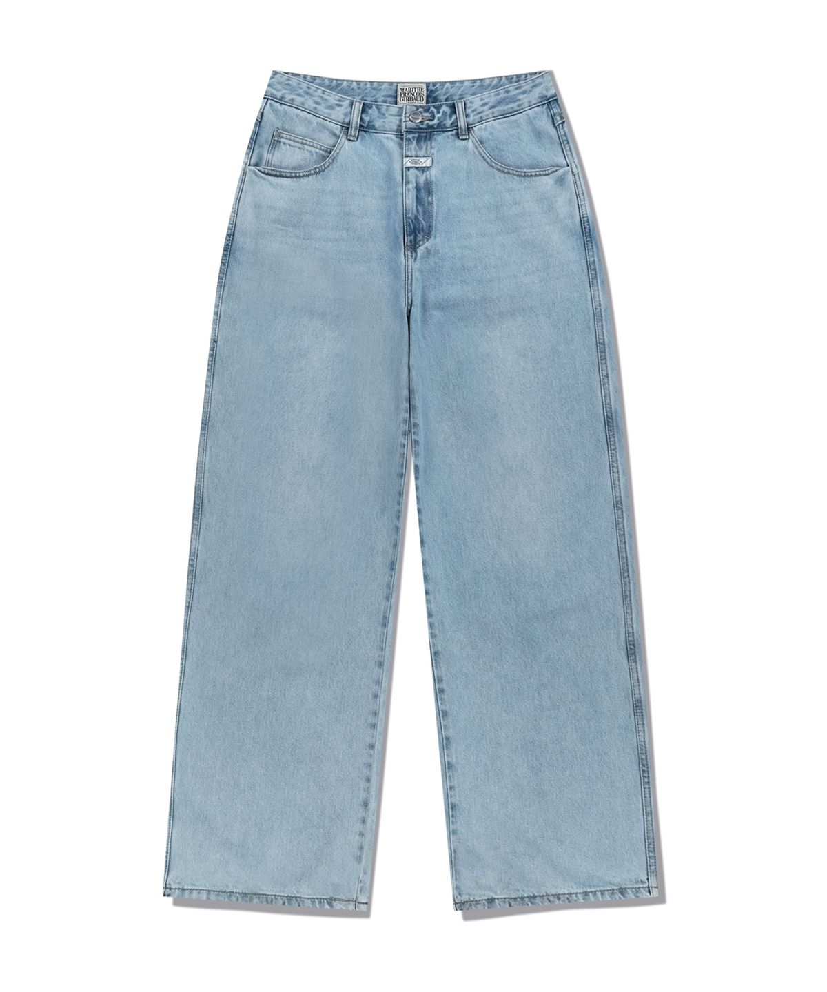 마리떼 프랑소와 저버(MARITHÉ + FRANҪOIS GIRBAUD) M HIGH STRAIGHT DENIM PANTS light blue