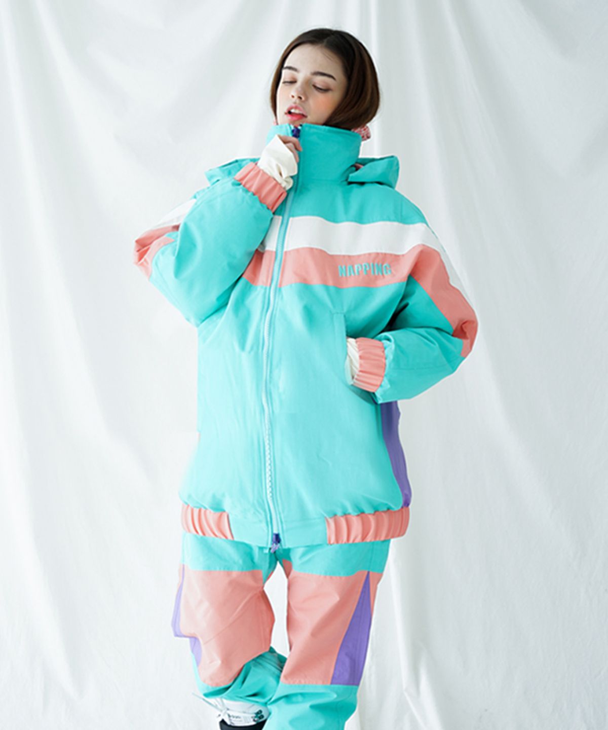 내핑스노우(NAPPINGSNOW) 1920-J-5 BOMB(밤sky)JKT