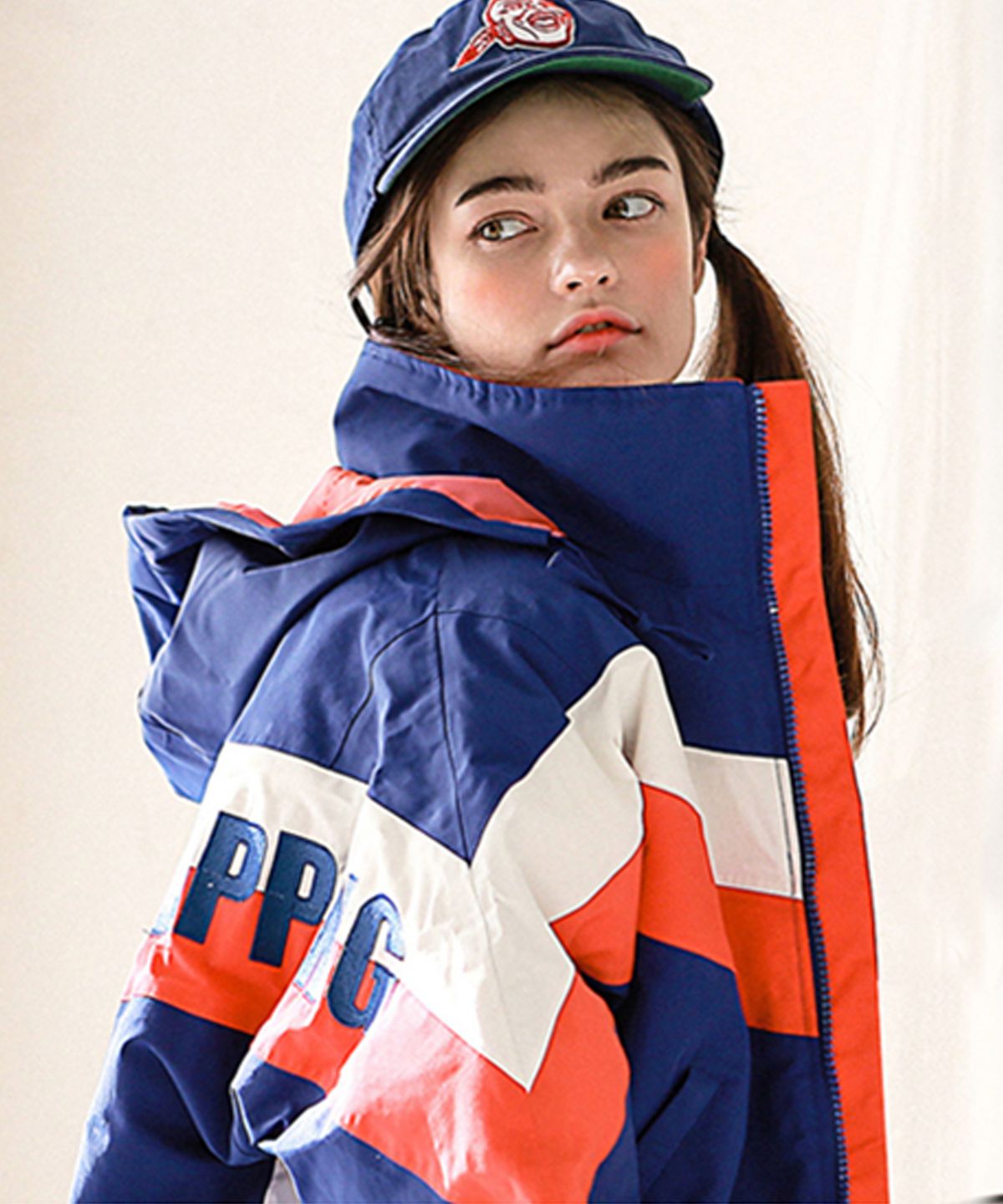 내핑스노우(NAPPINGSNOW) 1920-J-5 BOMB(밤BLUE)JKT