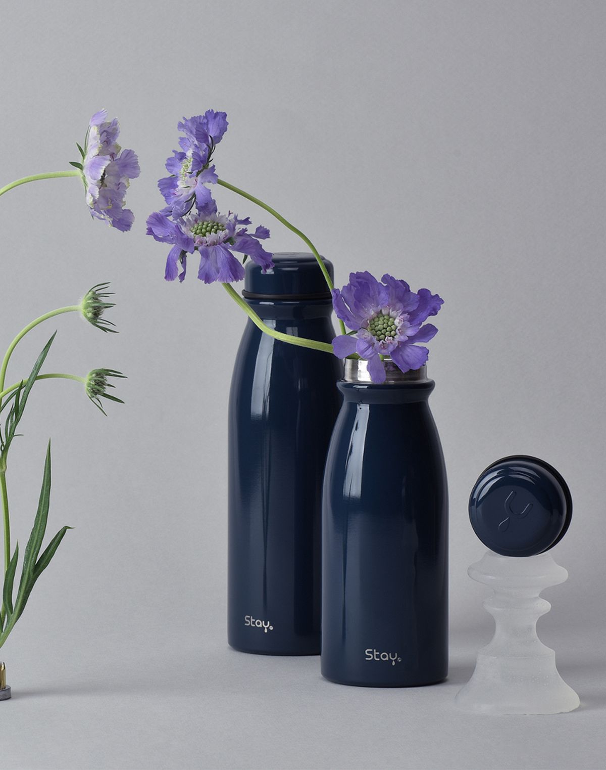 스테이24(STAY24) 라이크 초경량 스텐 텀블러 보온보냉 450ml_딥블루