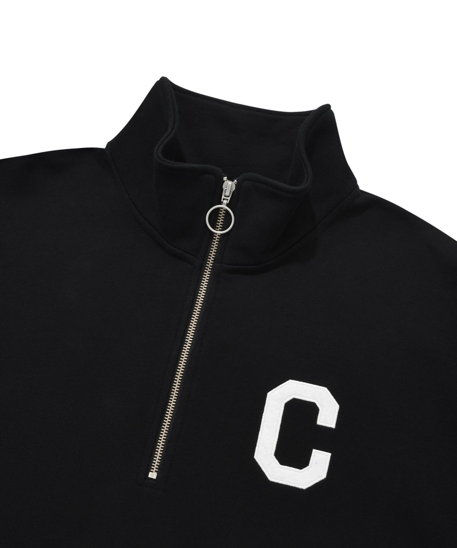 【COVERNAT】 C Logo Half Zip-up MUSINSA | COVERNAT C logo half zip-up sweatshirt navy