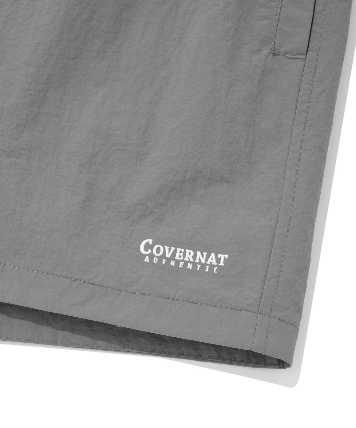 커버낫(COVERNAT) 윈드브레이커 쇼츠 그레이