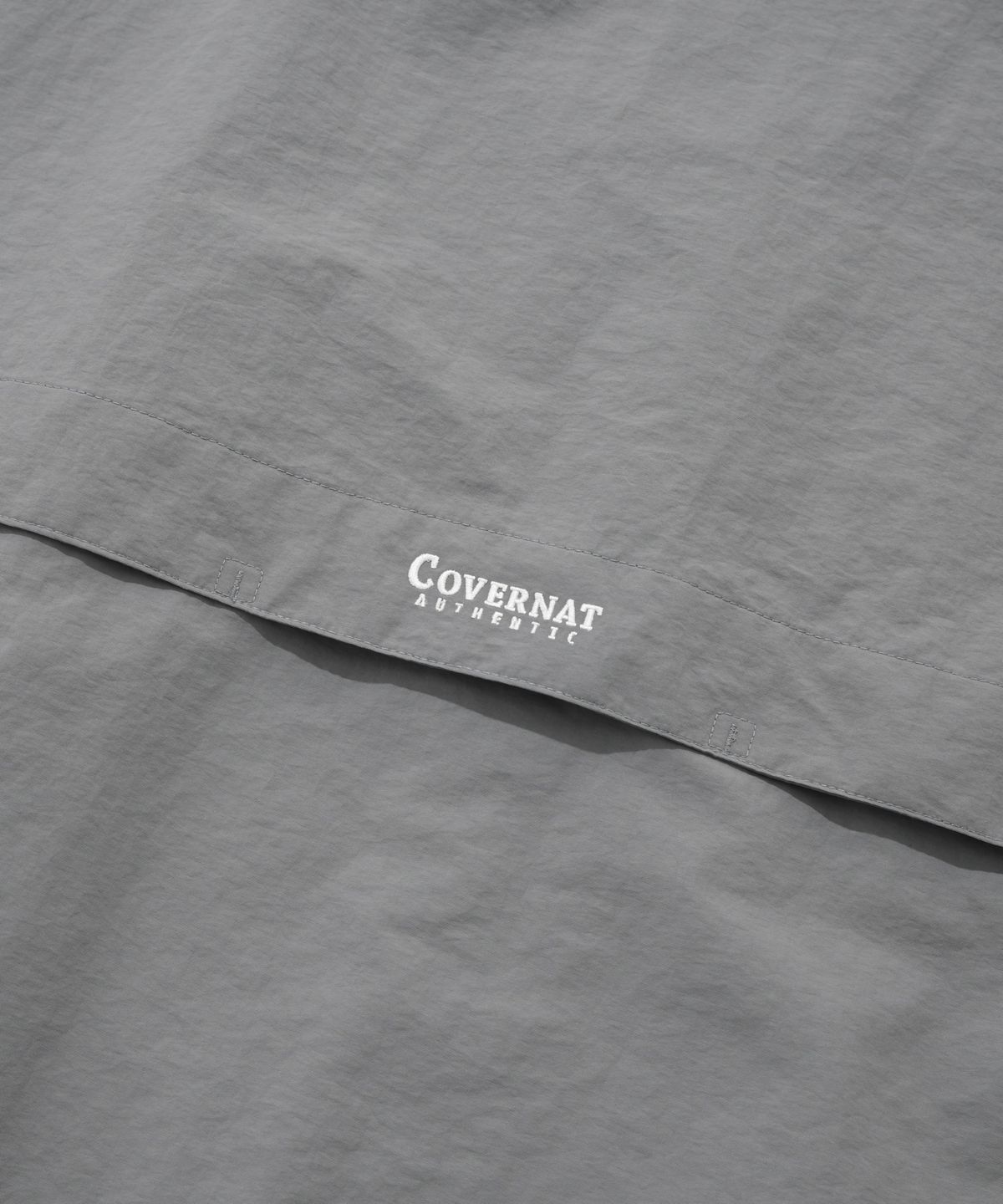 커버낫(COVERNAT) 윈드브레이커 점퍼 그레이