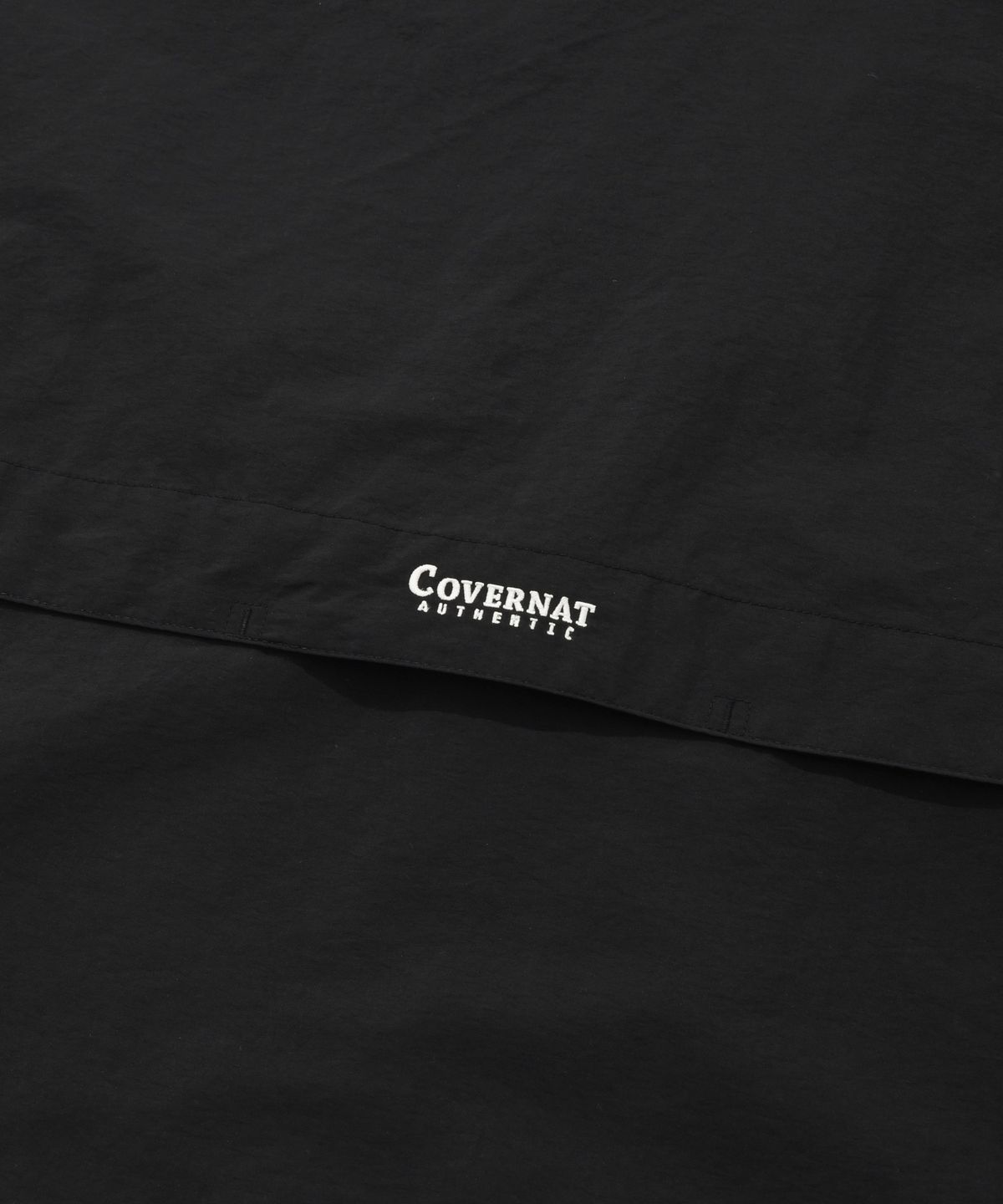 커버낫(COVERNAT) 윈드브레이커 점퍼 블랙