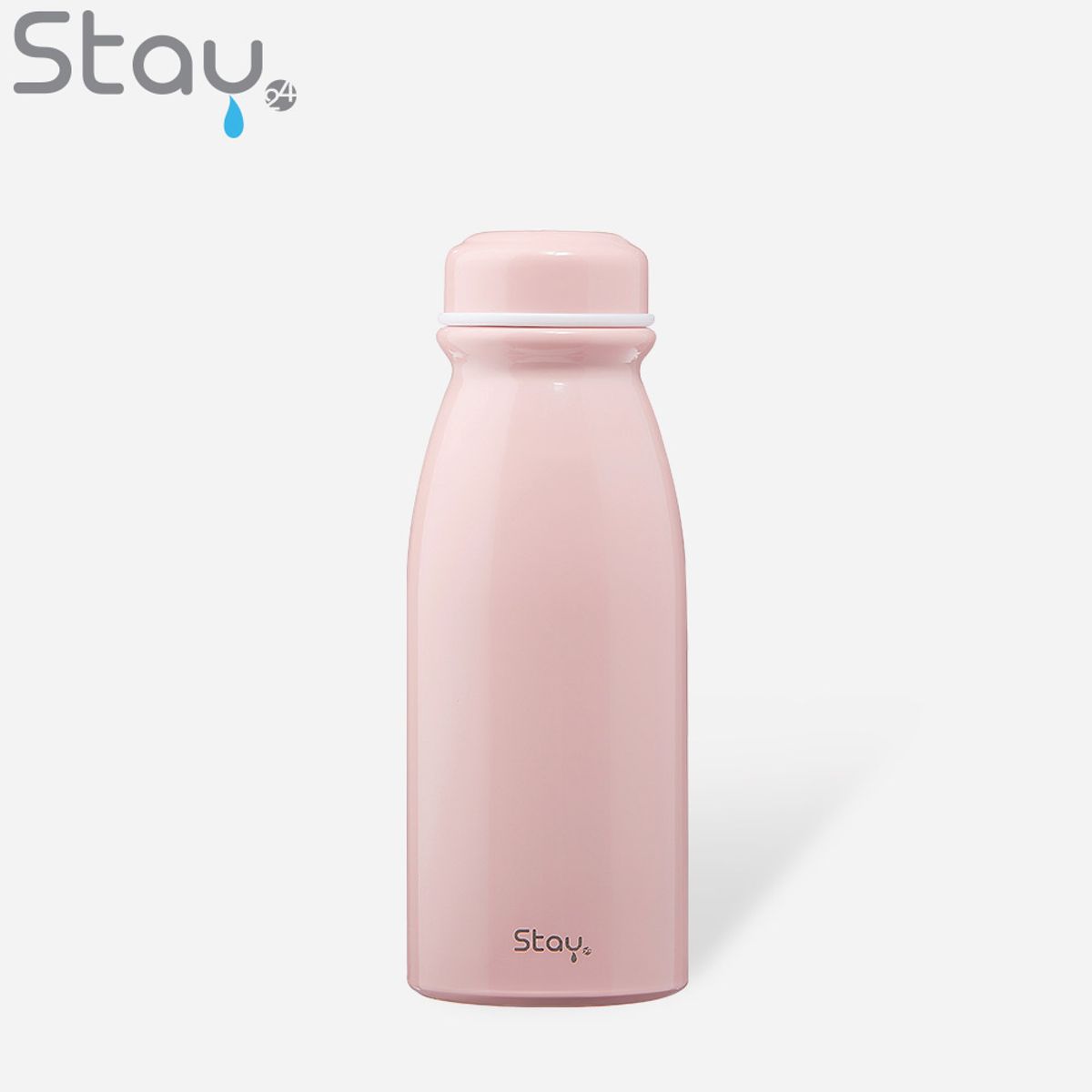 스테이24(STAY24) 라이크 초경량 스텐 텀블러 보온보냉 350ml_밀크핑크