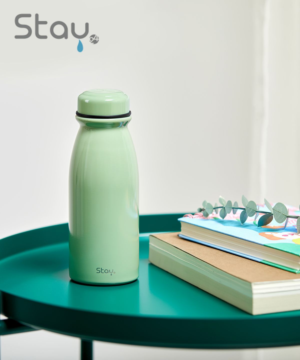 스테이24(STAY24) 라이크 초경량 스텐 텀블러 보온보냉 350ml_소프트카키