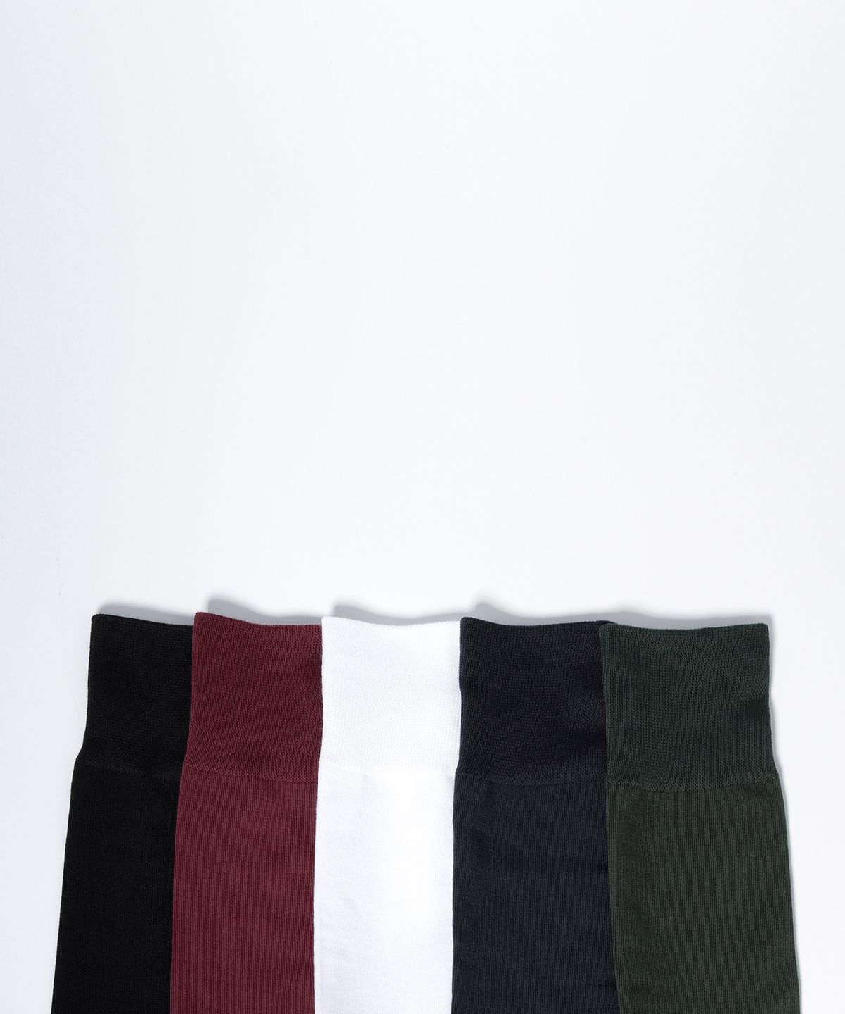 일오공칠(IL-O-GONG-CHIL) [5PACK] 1507 베이직 트라우져 하이 수피마 코튼 삭스 _ 컬러팩