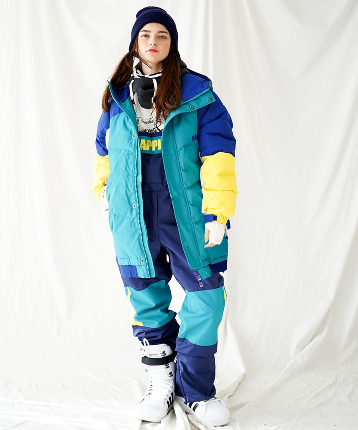 내핑스노우(NAPPINGSNOW) 1920-J-4 MIX(믹스NAVY)JKT