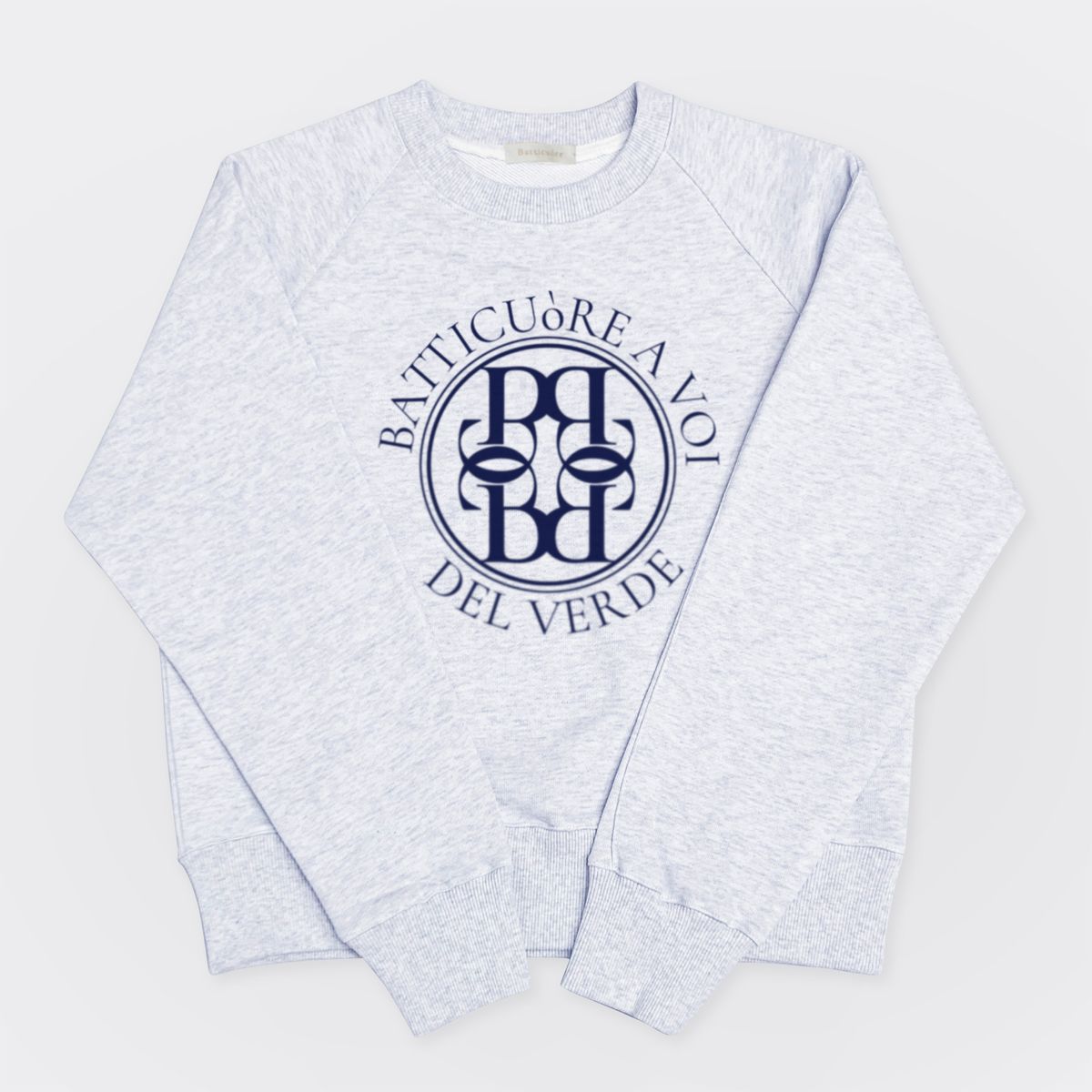 루바티(RUBATI) Univ del Verde Sweatshirt (Ice Melange)
