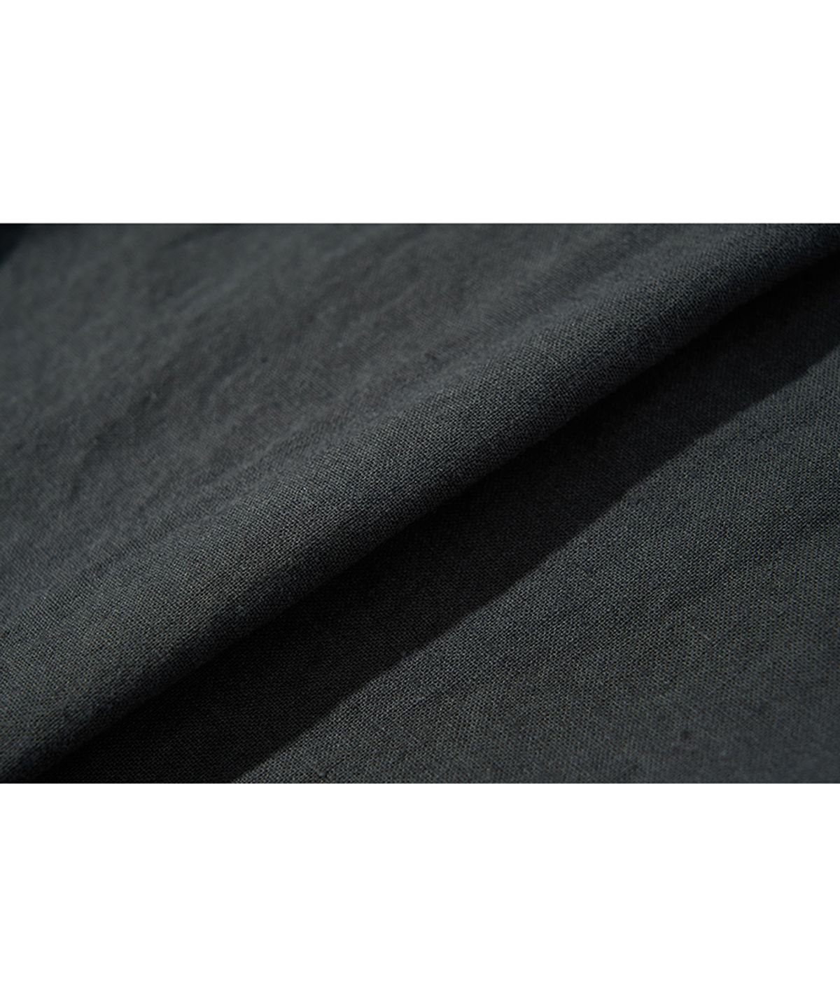 모아(MOAA) 소소 린넨 하프 팬츠 (CHARCOAL)
