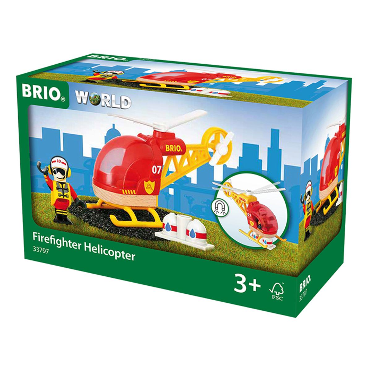 브리오(BRIO) 월드-소방헬리콥터(33797)