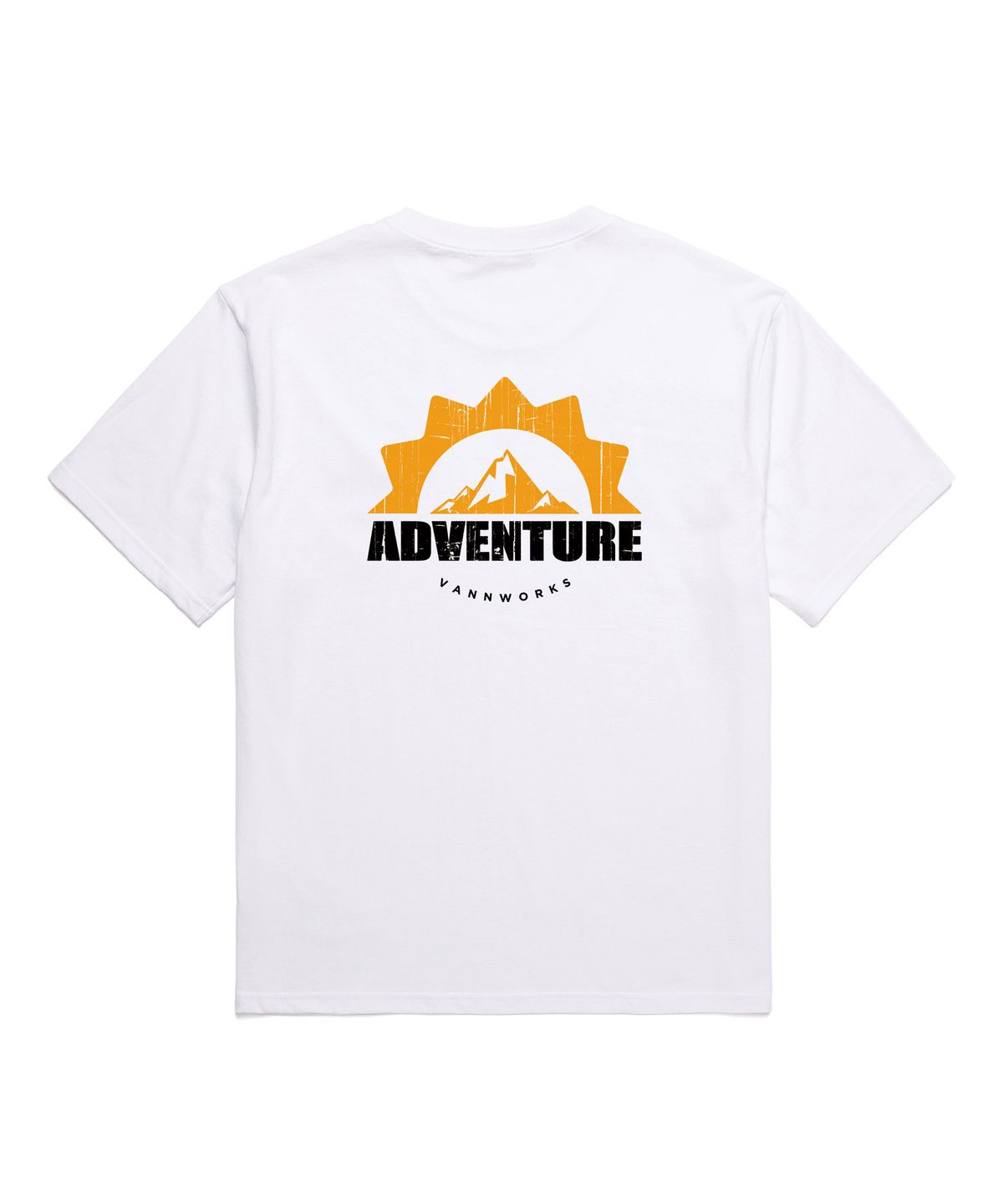 밴웍스(VANNWORKS) Adventure 오버핏 반팔 티셔츠 (VNCTS209) 화이트