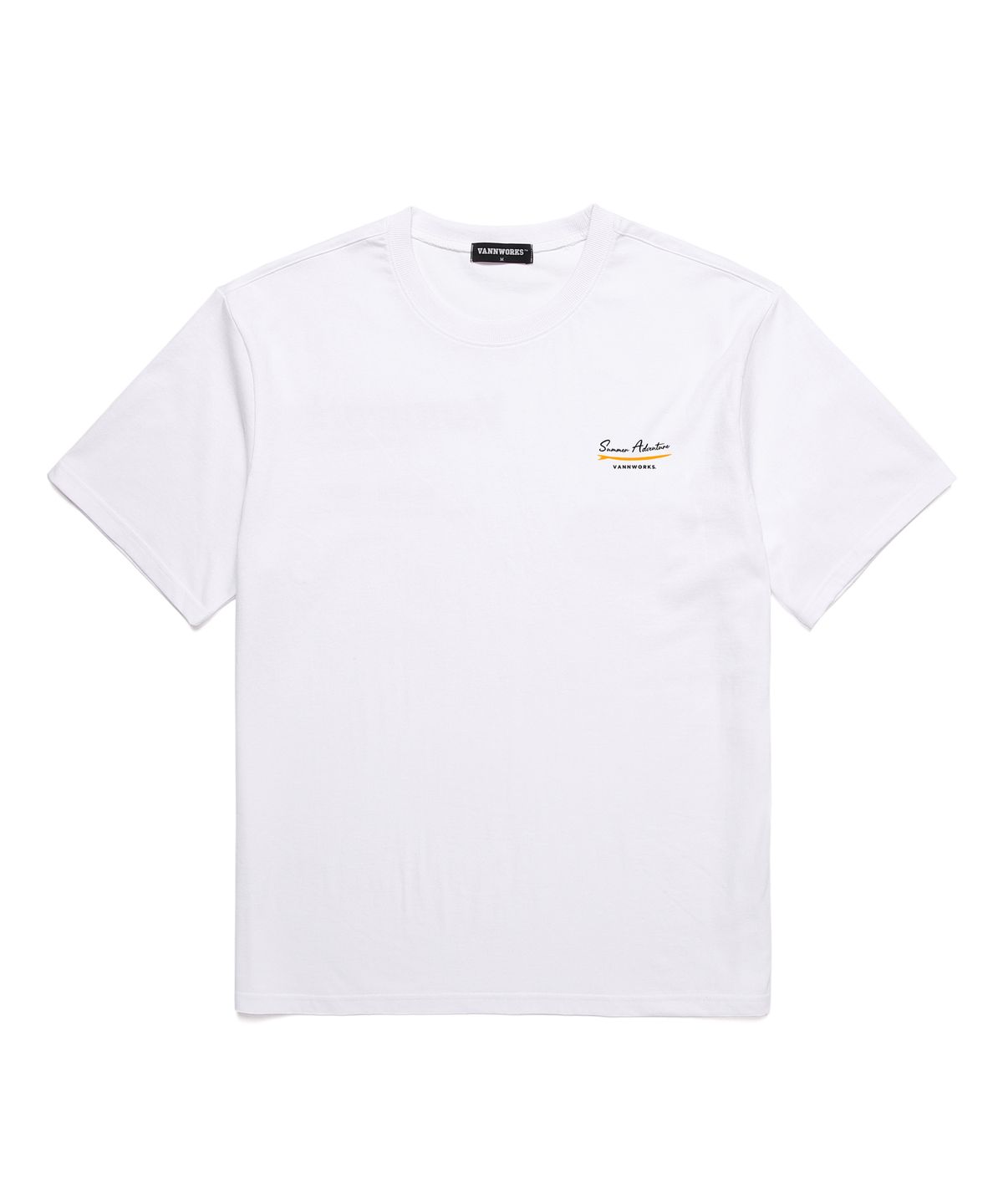 밴웍스(VANNWORKS) Miami Beach Florida Surfing 오버핏 반팔 티셔츠 (VNCTS236) 화이트