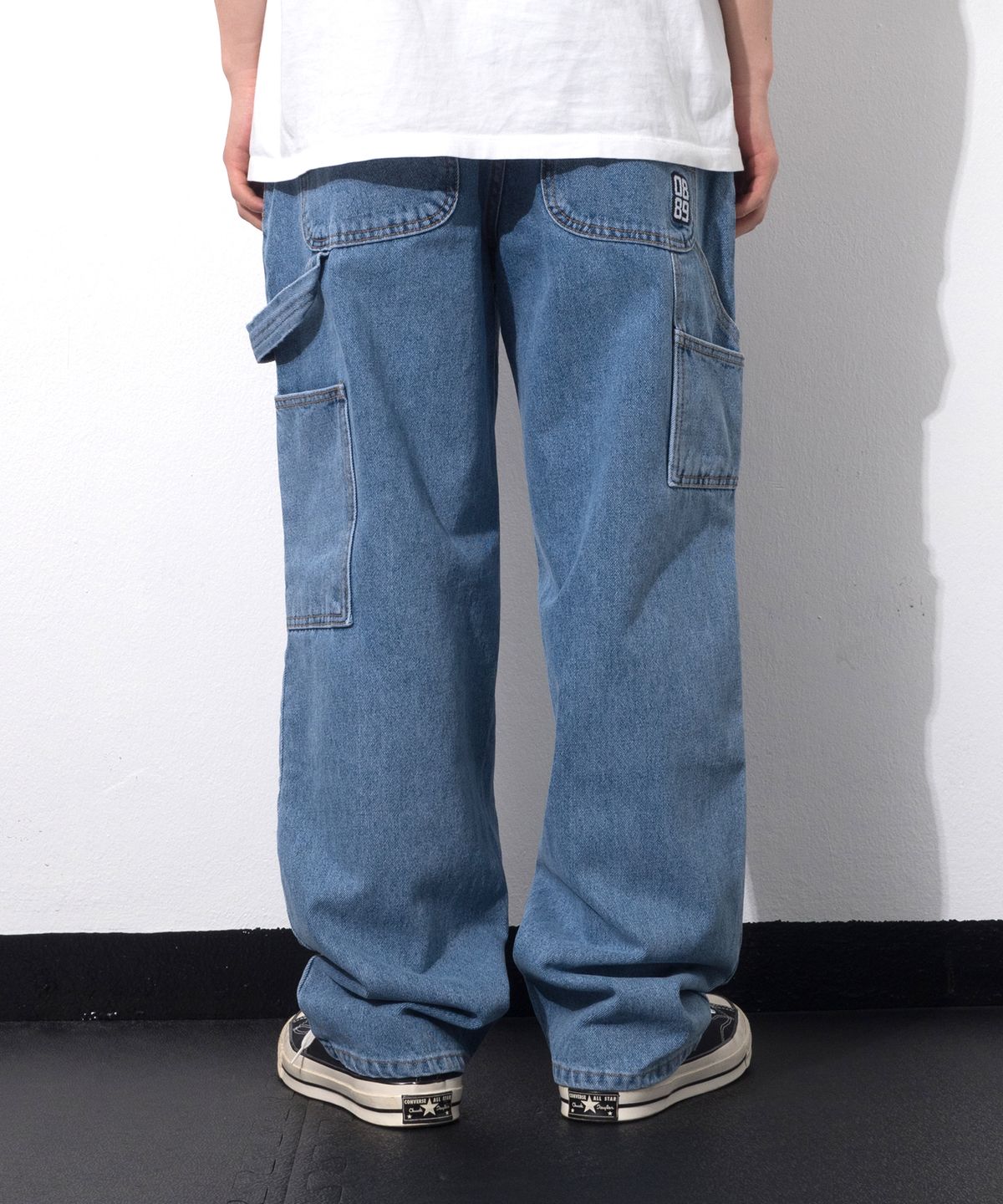 큐티에잇 가먼츠(QT8 GARMENTS) RG Denim Carpenter Pant (Blue)