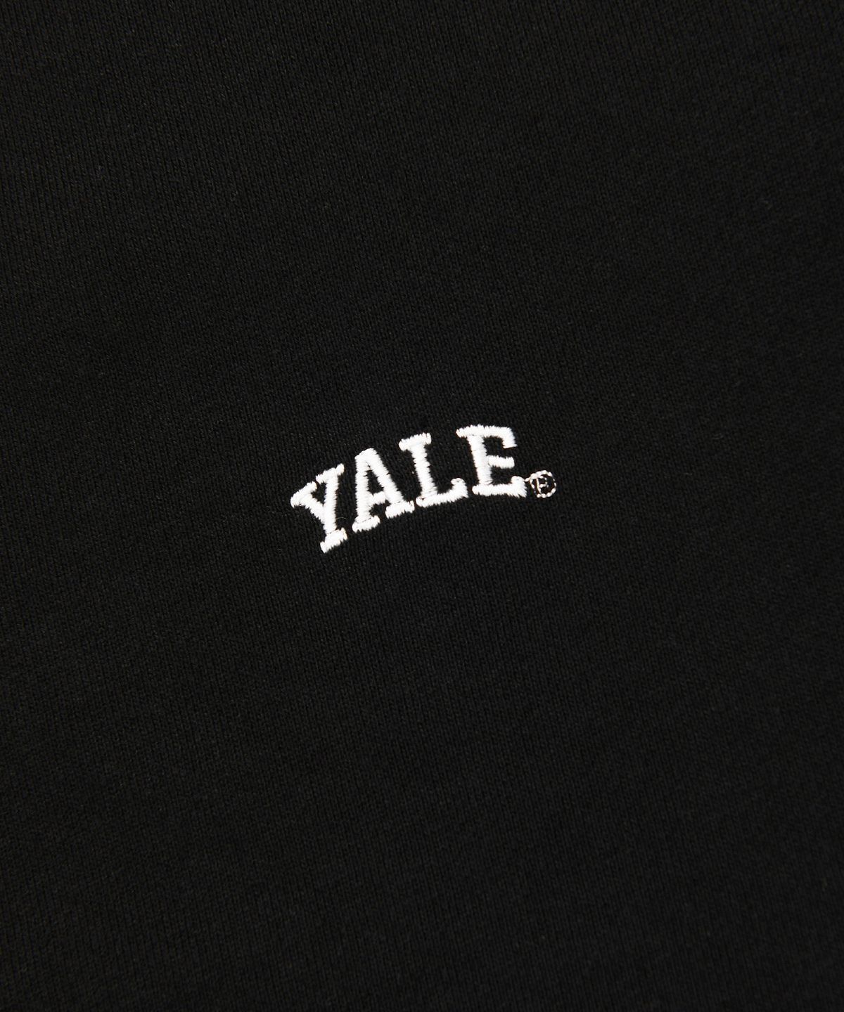 예일(YALE) 스몰아치 스웨트셔츠_블랙