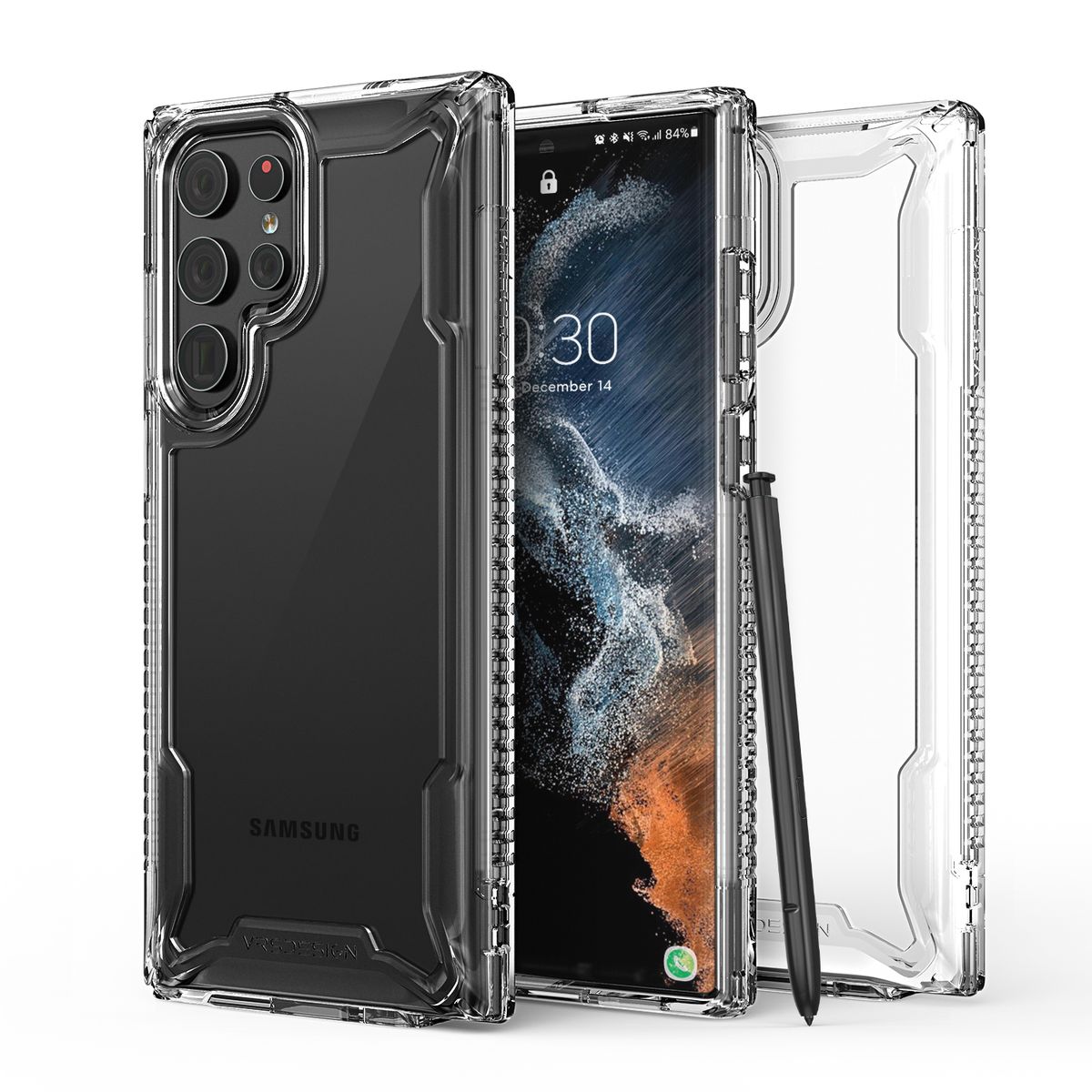베루스(VRS DESIGN) 갤럭시S22 플러스 울트라 방탄 풀커버 투명 테라가드크리스탈