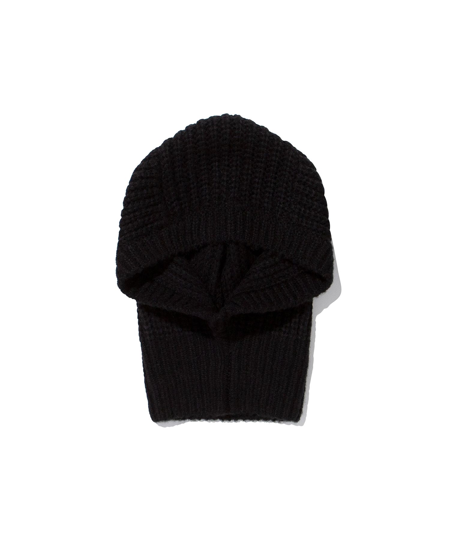 MUSINSA | FALLETT Knit Balaclava Black