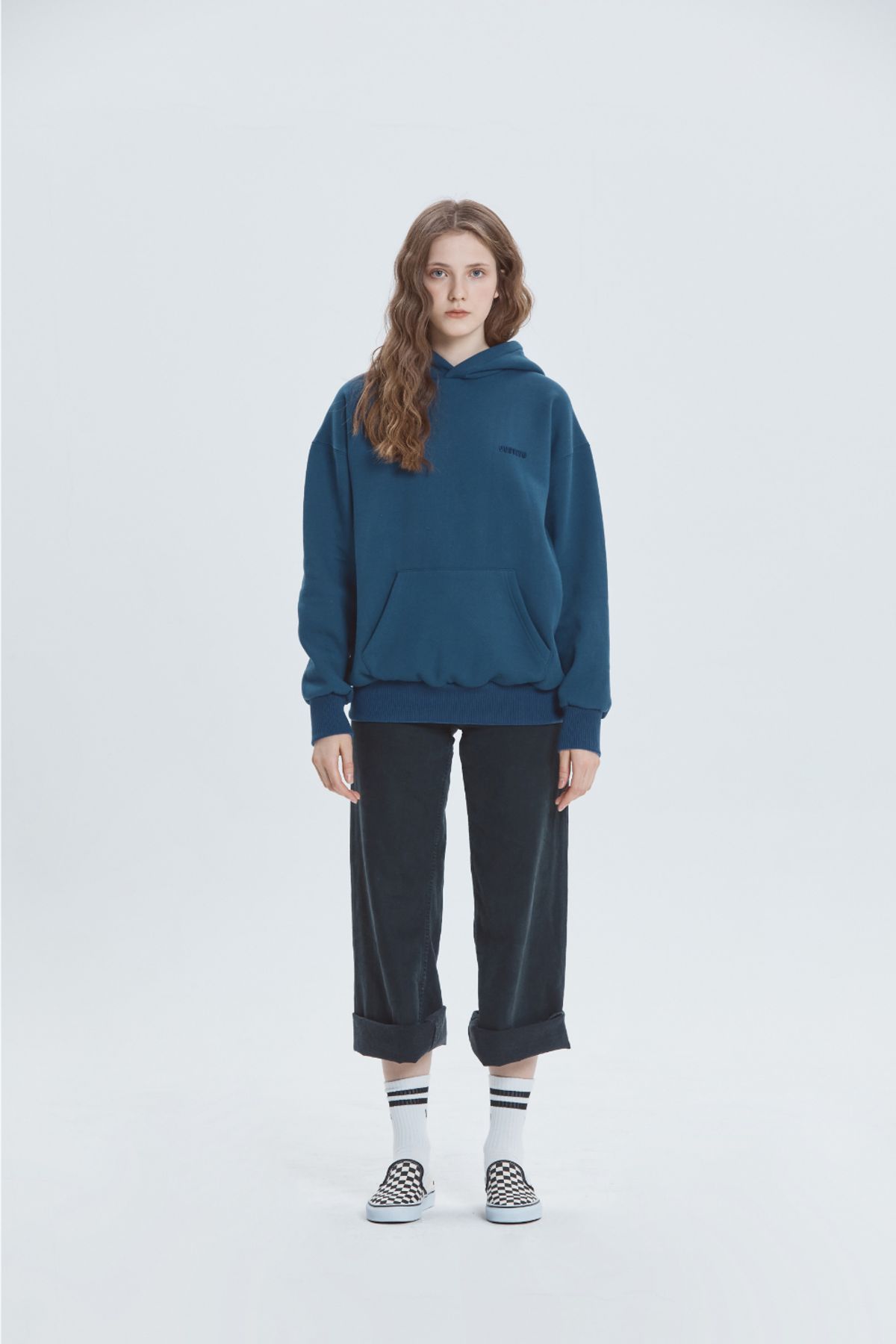 베스띠또(VESTITO) LOGO GRANDE HD SWEAT(빅 로고 후드 티)