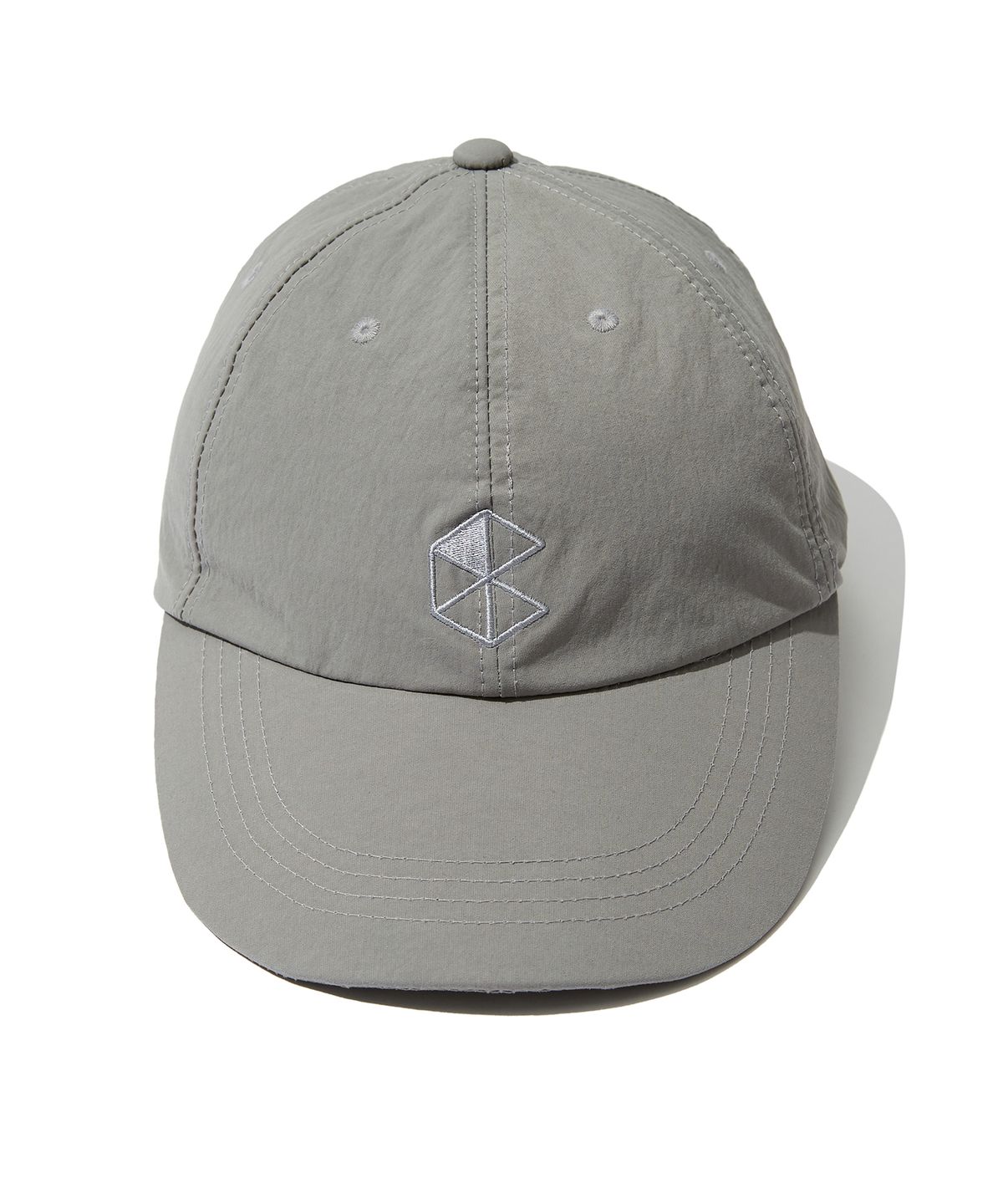 시티스트리트(CITY STREET) LOGO NYLON LONG BILL CAP GRAY
