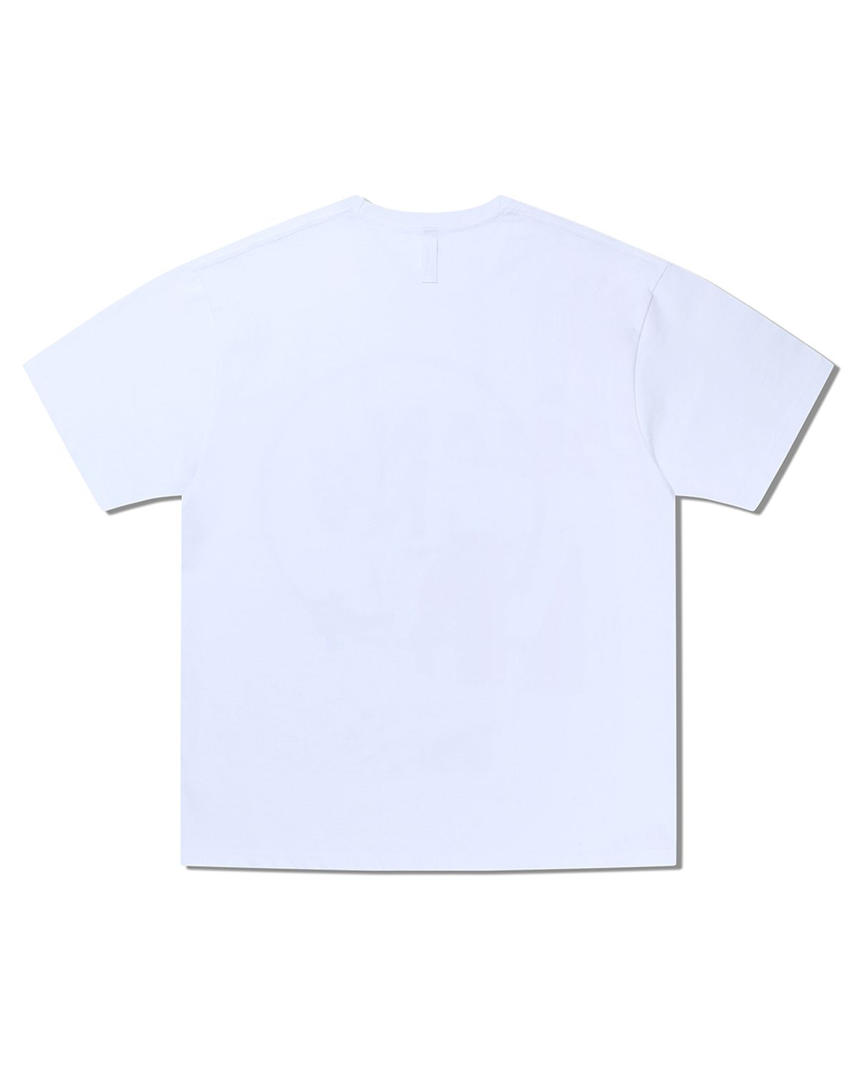 노매뉴얼(NOMANUAL) S.S PRINT T-SHIRT - WHITE
