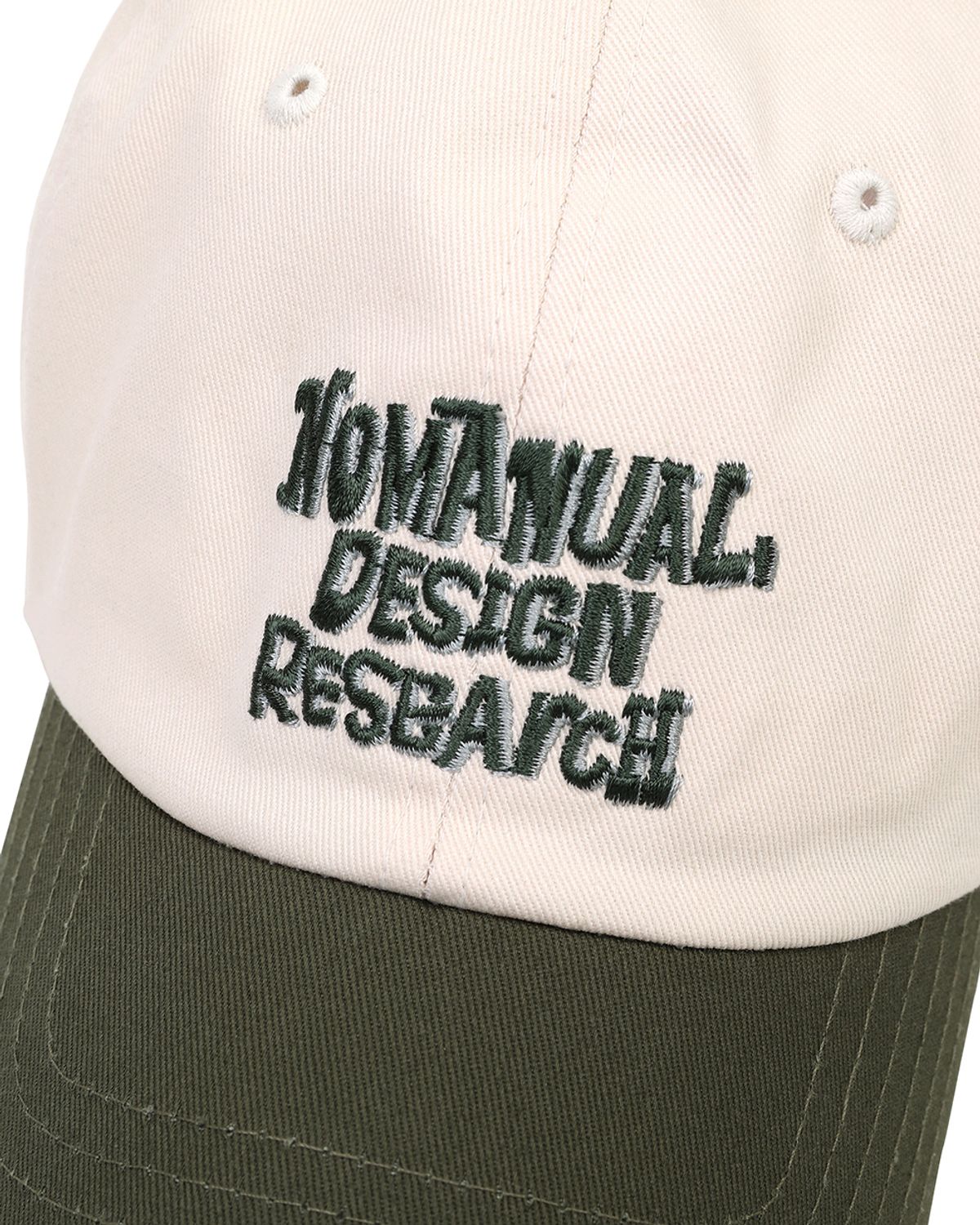 노매뉴얼(NOMANUAL) DOODLE BALL CAP - FOREST
