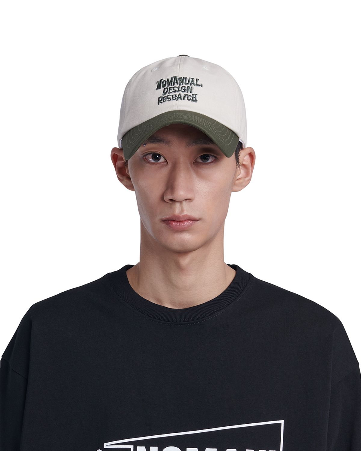 노매뉴얼(NOMANUAL) DOODLE BALL CAP - FOREST