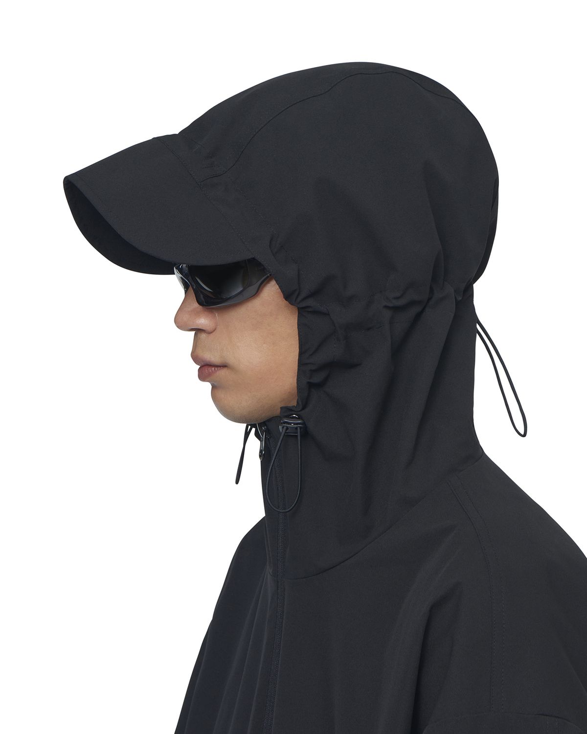 노매뉴얼(NOMANUAL) PENON WIND SHELL - BLACK