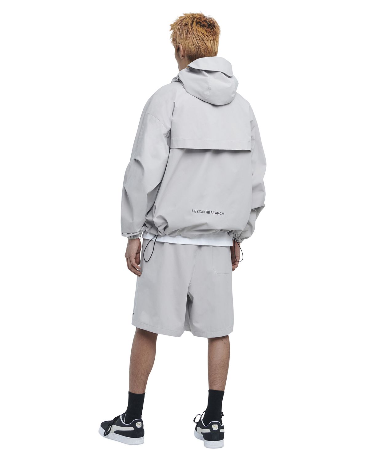 노매뉴얼(NOMANUAL) PENON WIND SHELL - WARM GRAY