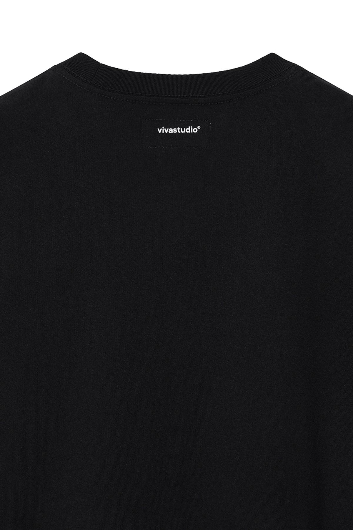 비바스튜디오(VIVASTUDIO) BLACK CAT TEE [BLACK]