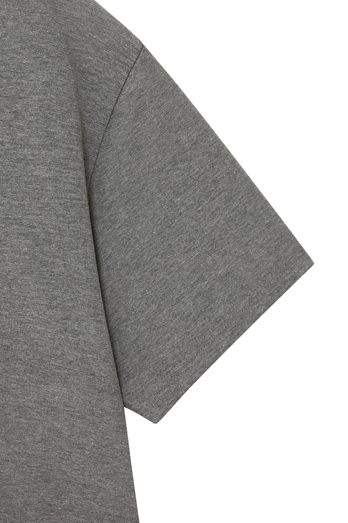 비바스튜디오(VIVASTUDIO) LOCATION SHORT SLEEVE [MELANGE GRAY]