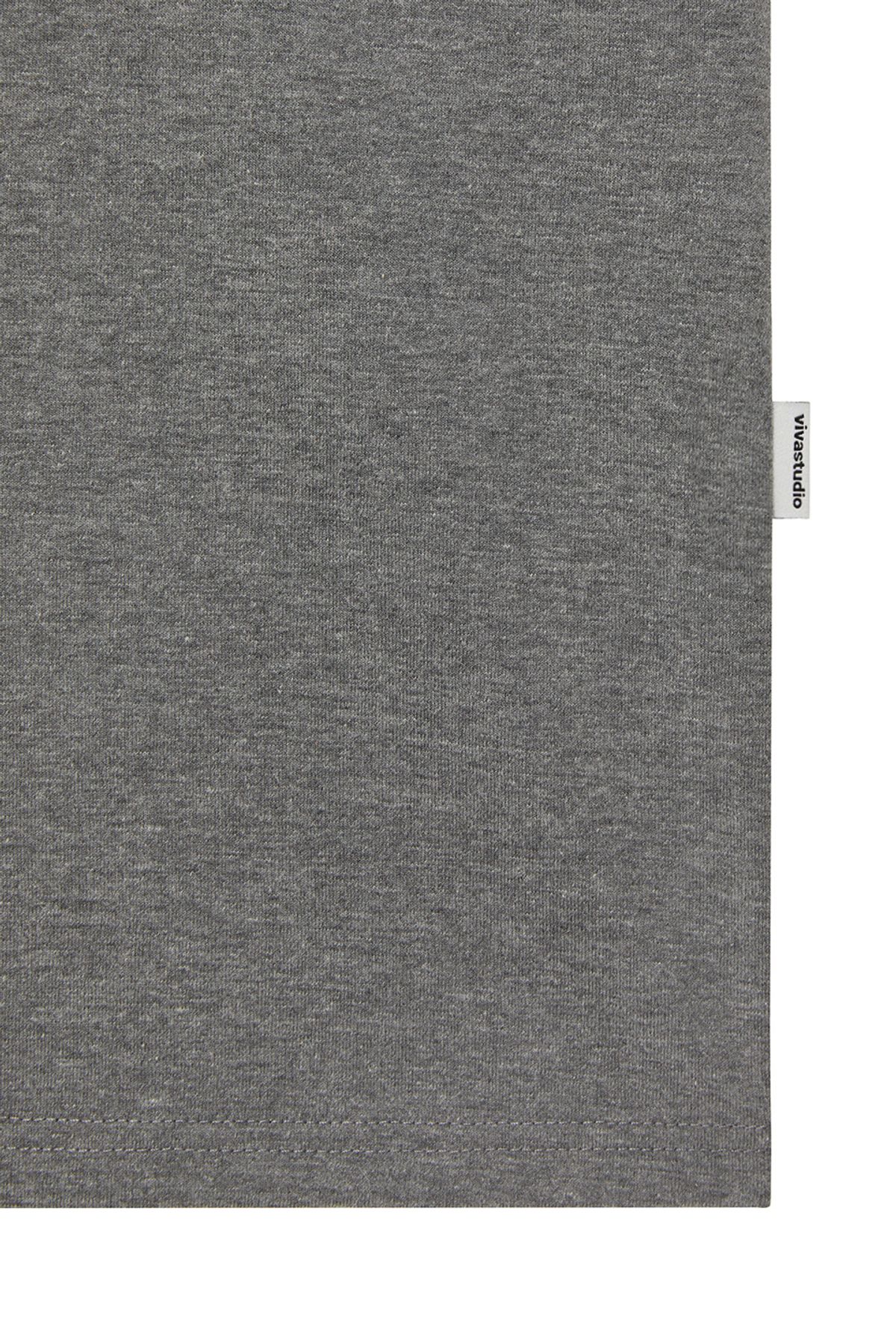 비바스튜디오(VIVASTUDIO) LOCATION SHORT SLEEVE [MELANGE GRAY]