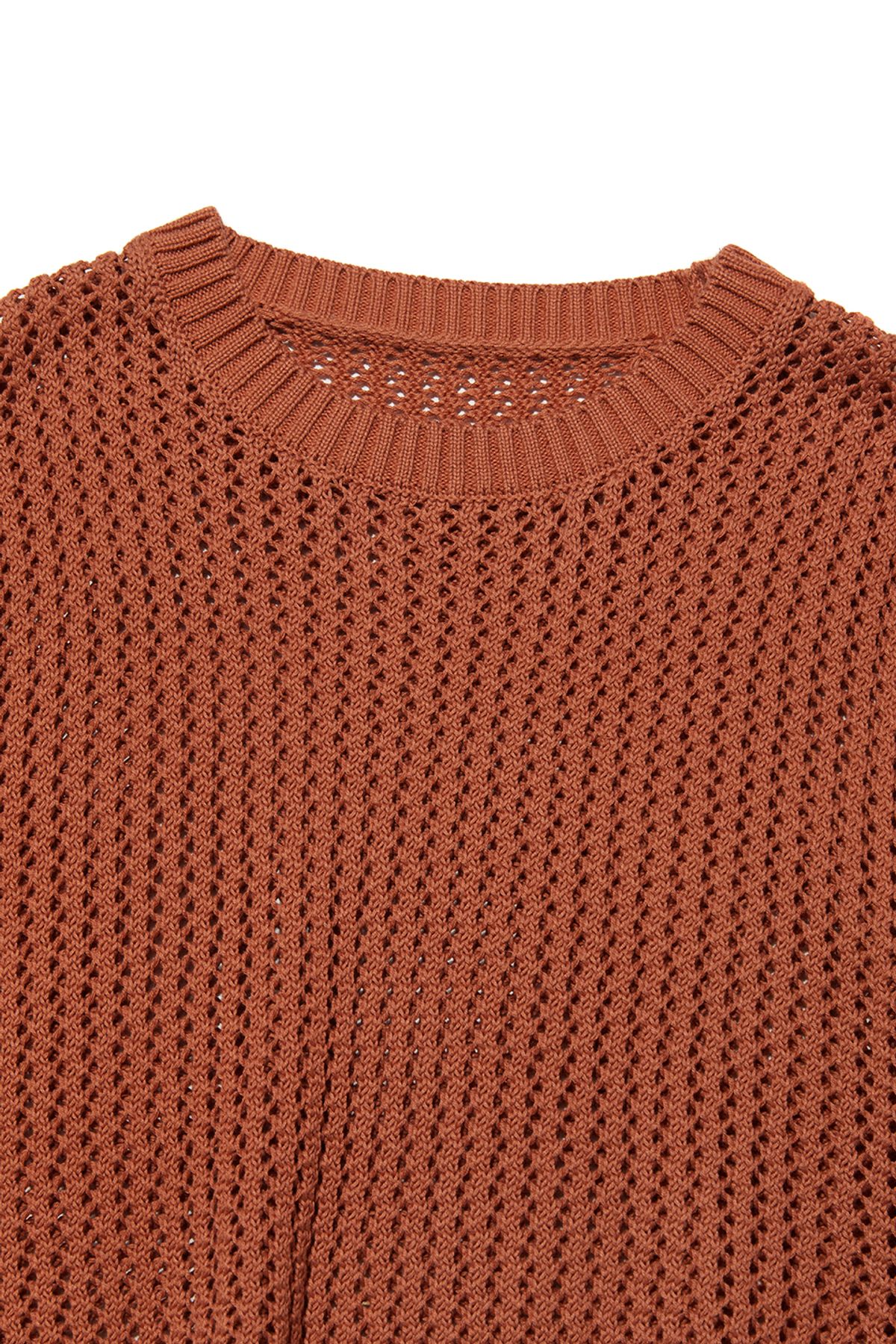 비바스튜디오(VIVASTUDIO) PUNCHING KNIT [ORANGE]