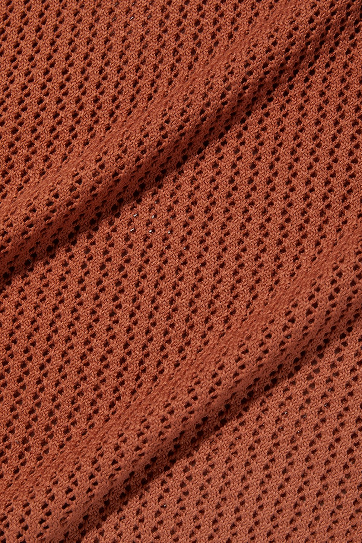 비바스튜디오(VIVASTUDIO) PUNCHING KNIT [ORANGE]