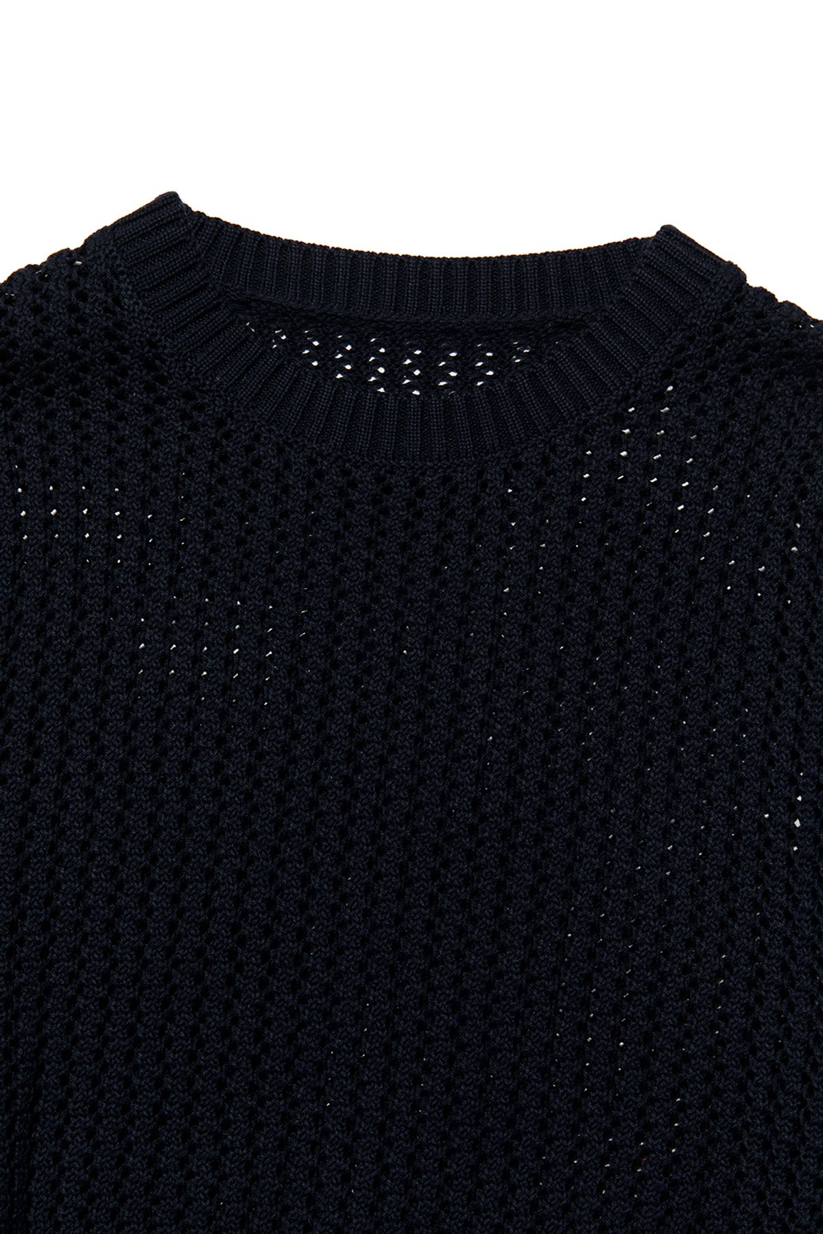 비바스튜디오(VIVASTUDIO) PUNCHING KNIT [NAVY]