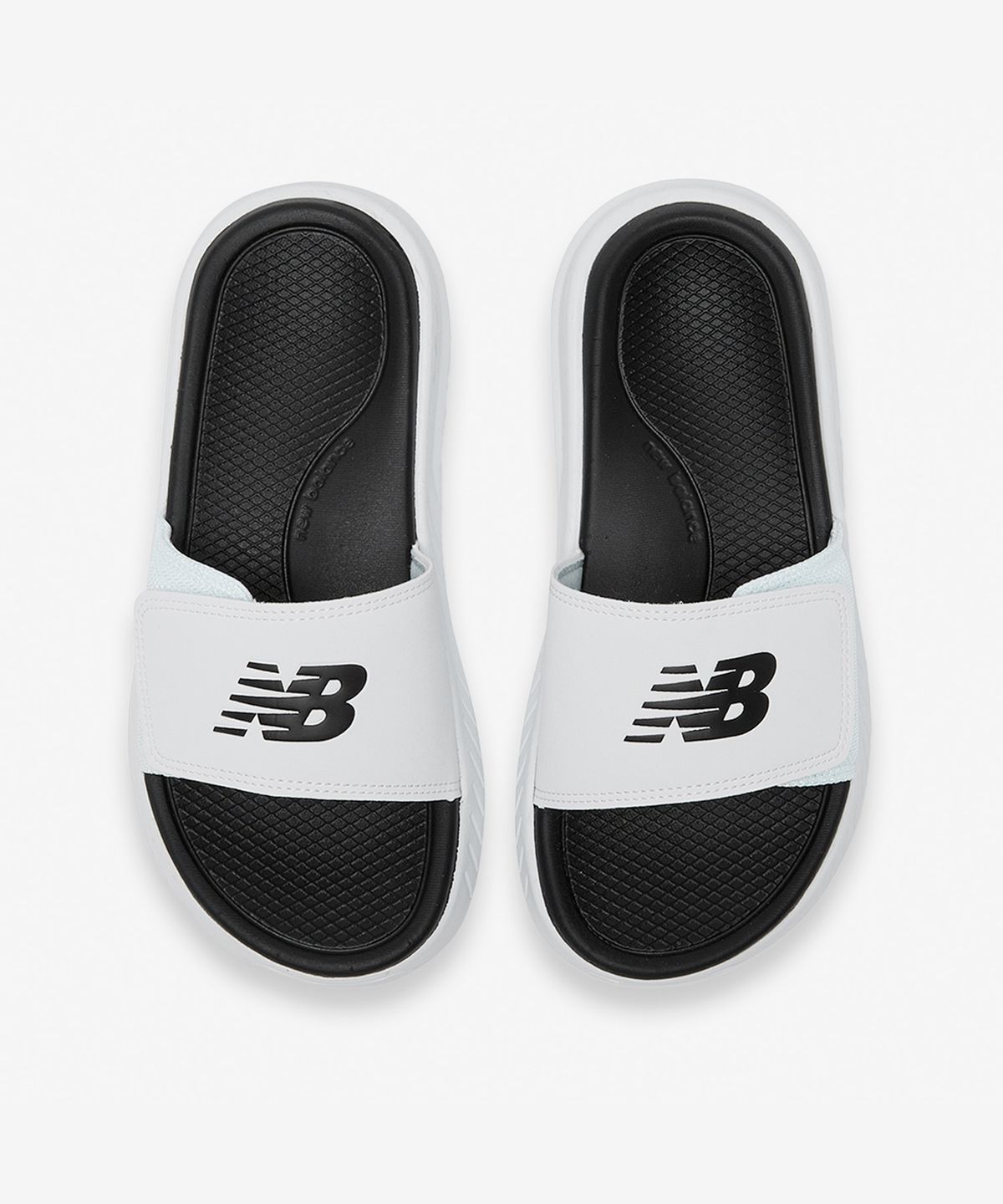 뉴발란스(NEW BALANCE) NBRJGS110W / NB 쿠셔닝 슬라이드 / SD1501WT3 (WHITE)