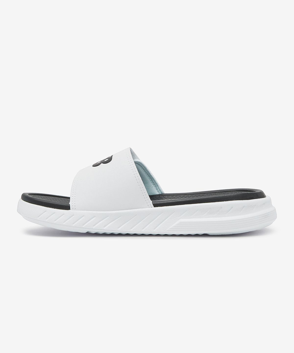 뉴발란스(NEW BALANCE) NBRJGS110W / NB 쿠셔닝 슬라이드 / SD1501WT3 (WHITE)