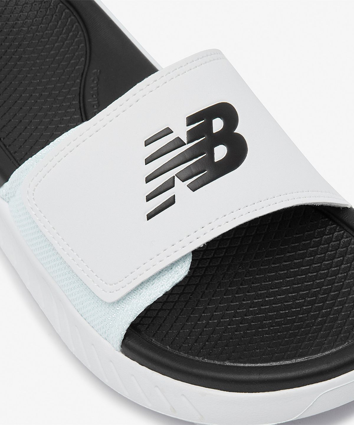 뉴발란스(NEW BALANCE) NBRJGS110W / NB 쿠셔닝 슬라이드 / SD1501WT3 (WHITE)