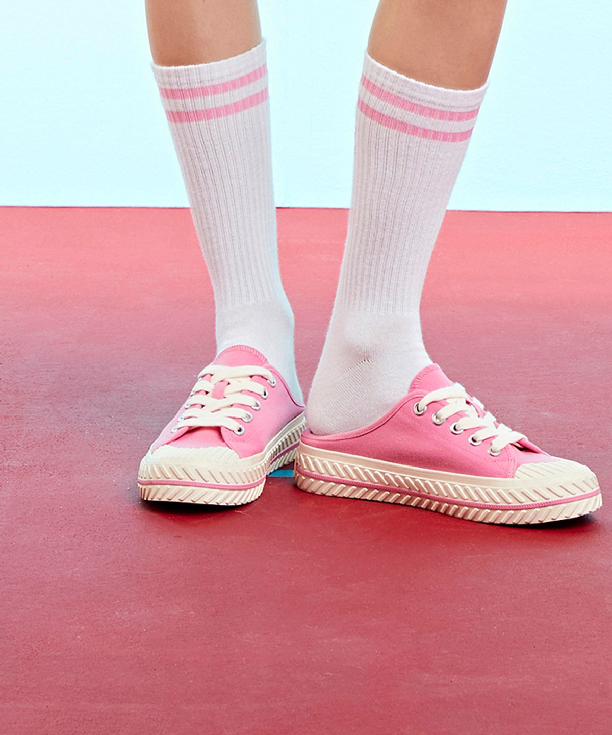엠엘비(MLB) 플레이볼 오리진 뮬 (PLAYBALL ORIGIN MULE) NY (Pink)