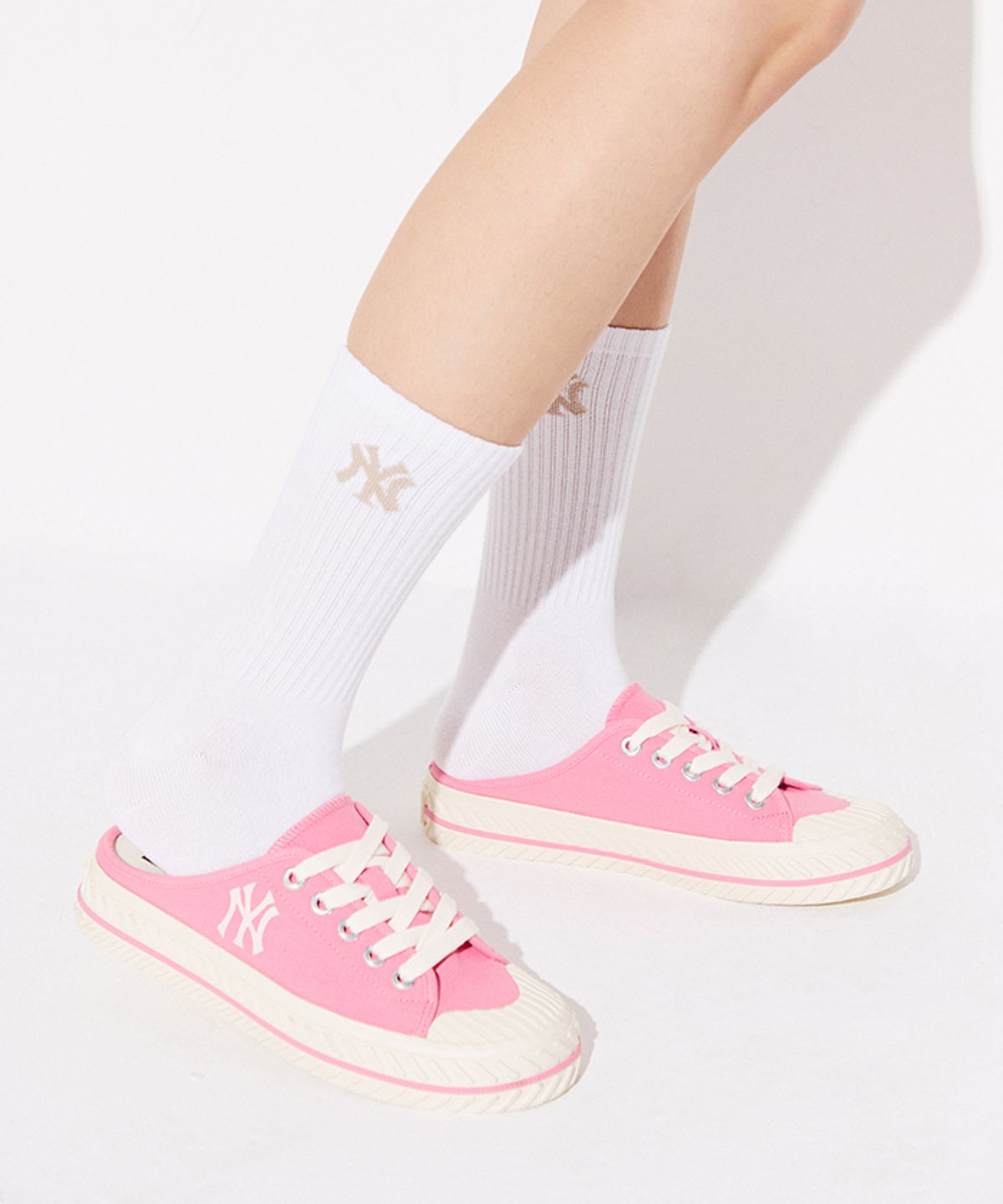 엠엘비(MLB) 플레이볼 오리진 뮬 (PLAYBALL ORIGIN MULE) NY (Pink)