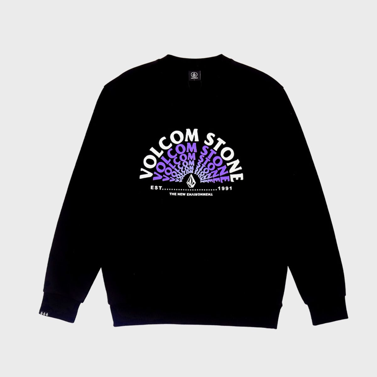 볼컴(VOLCOM) SUNSET 컴포트핏 맨투맨 스웻셔츠(멜란지그레이)