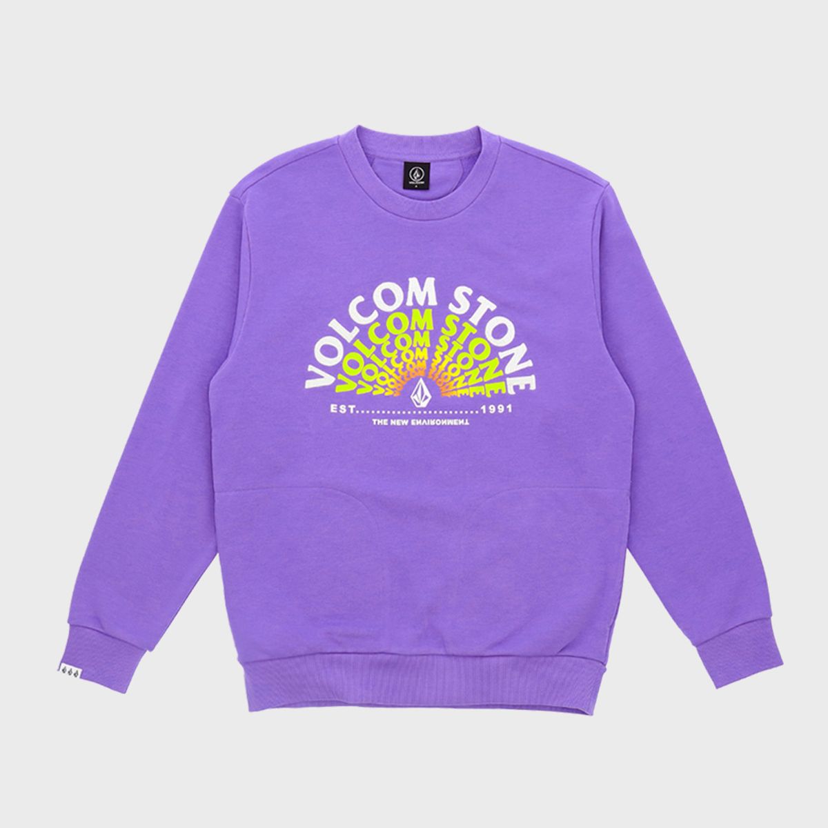 볼컴(VOLCOM) SUNSET 컴포트핏 맨투맨 스웻셔츠(아이보리)