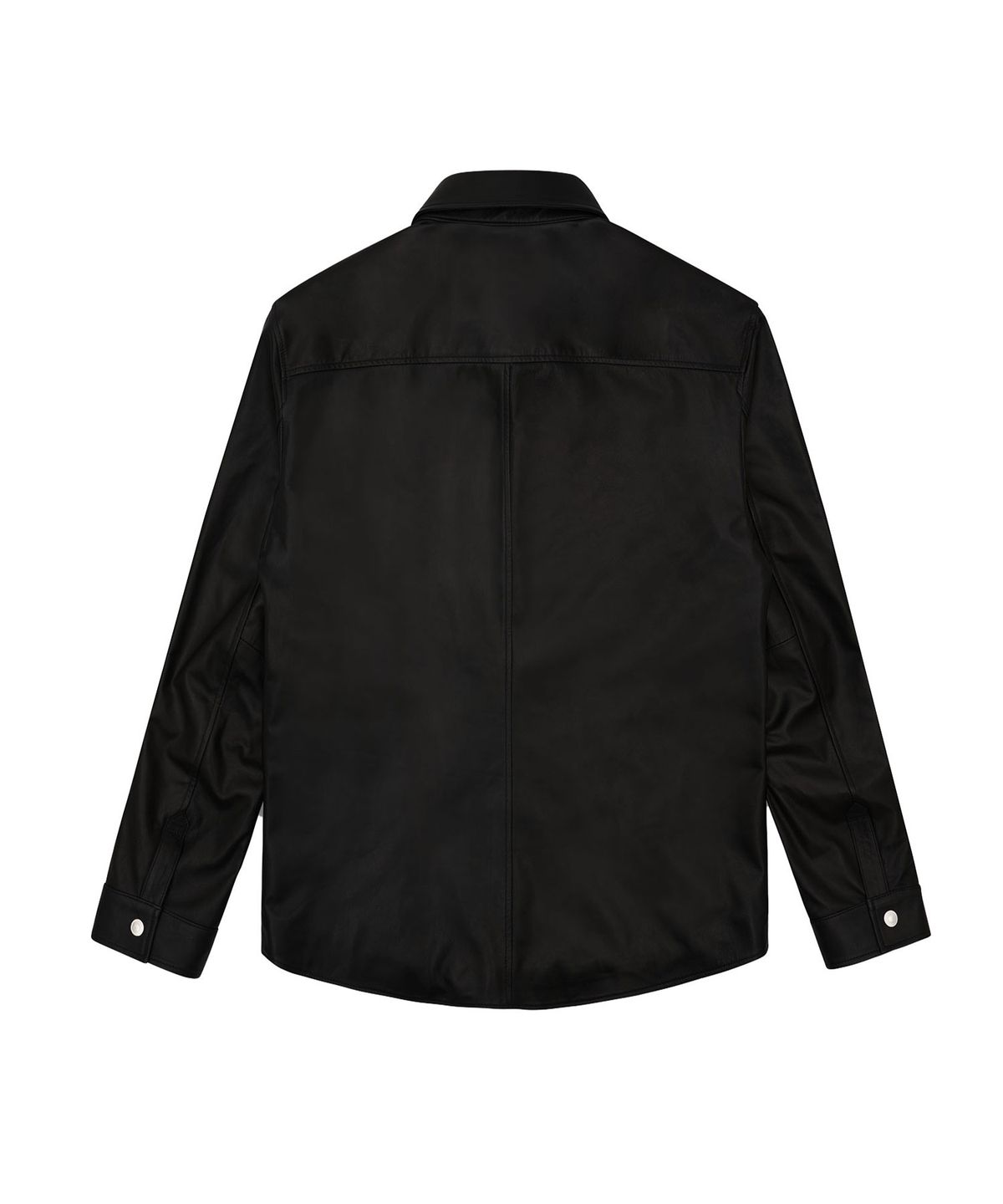 드림월드(DREAMWORLD) VEGETABLE LEATHER SHIRTS JACKET (BLACK)