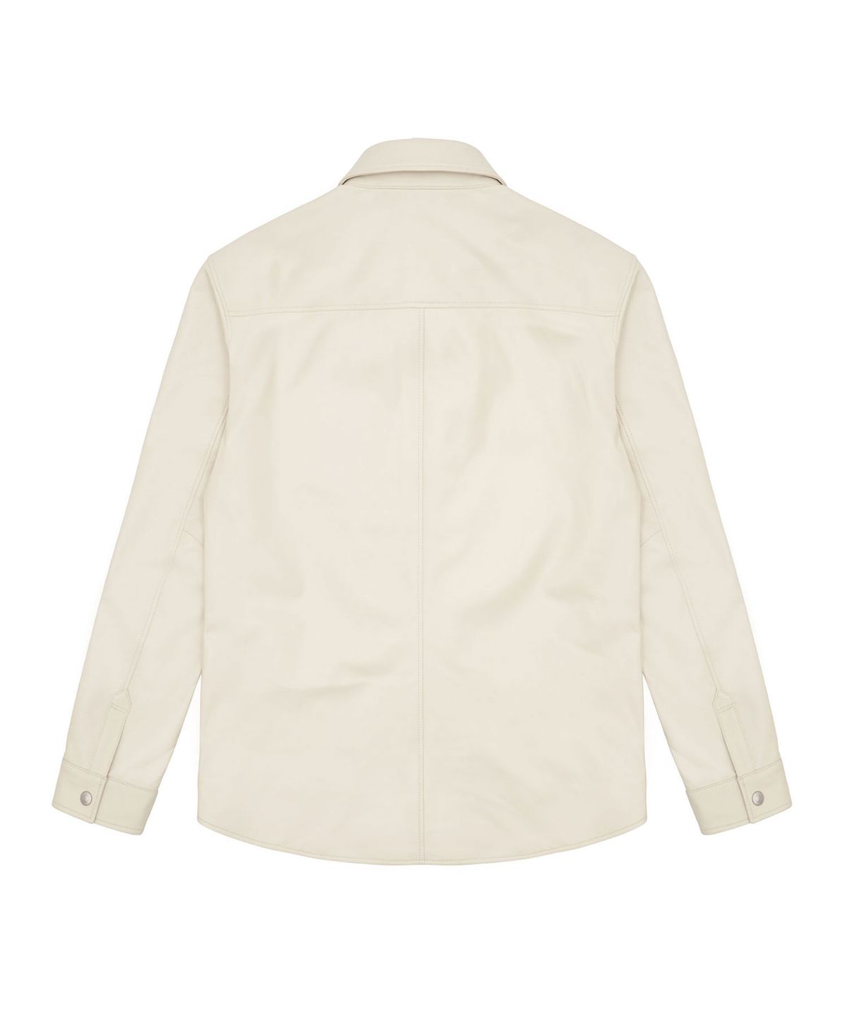 드림월드(DREAMWORLD) LAMBSKIN SHIRTS JACKET (IVORY)