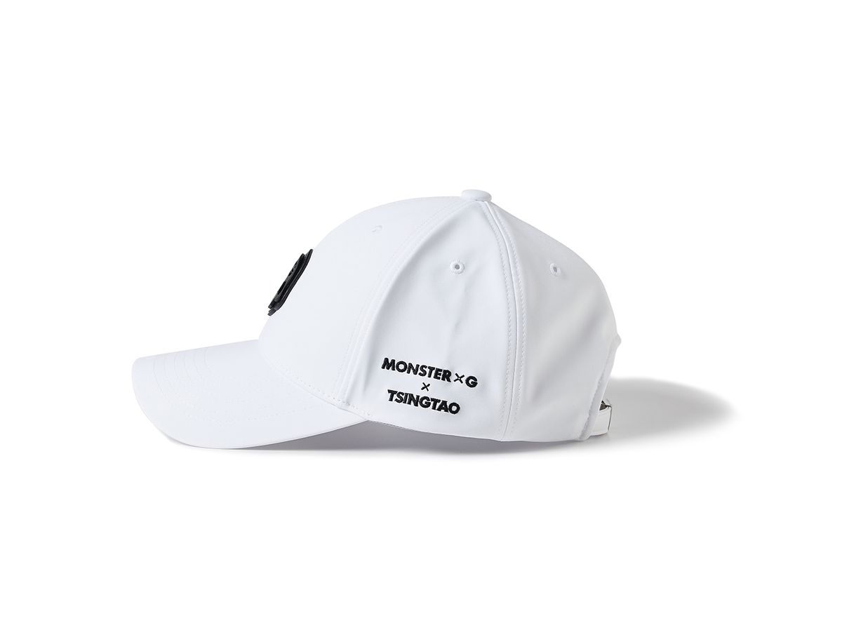 몬스터지(MONSTER G) 골프 & 데일리 몬스터지 X 칭따오 캐릭터 타오 콜라보 볼캡 화이트 MXTC21WB65