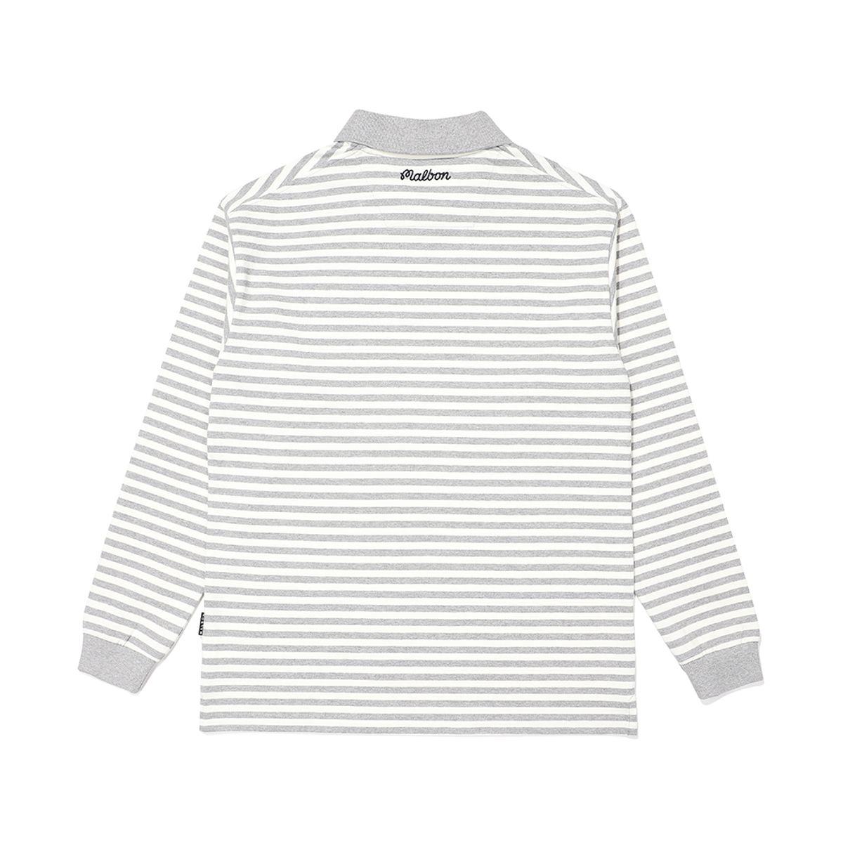 말본 골프(MALBON GOLF) Stripe Polo 티셔츠 MELANGE (MAN)