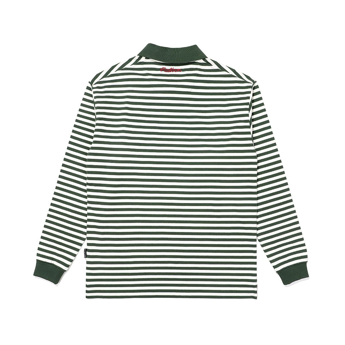 말본 골프(MALBON GOLF) Stripe Polo 티셔츠 GREEN (MAN)