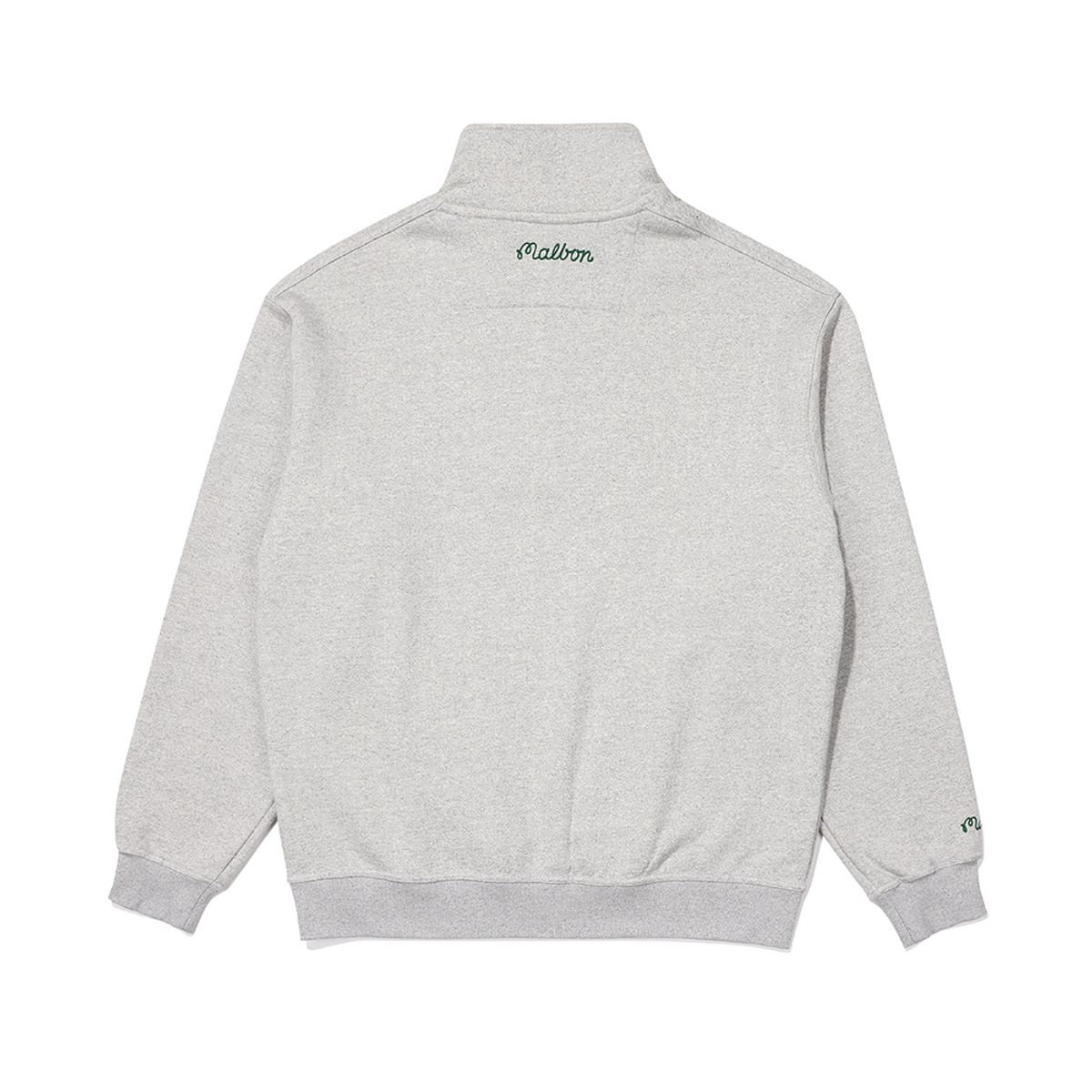 말본 골프(MALBON GOLF) 말본 Half-zip 크루넥 셔츠 MELANGE