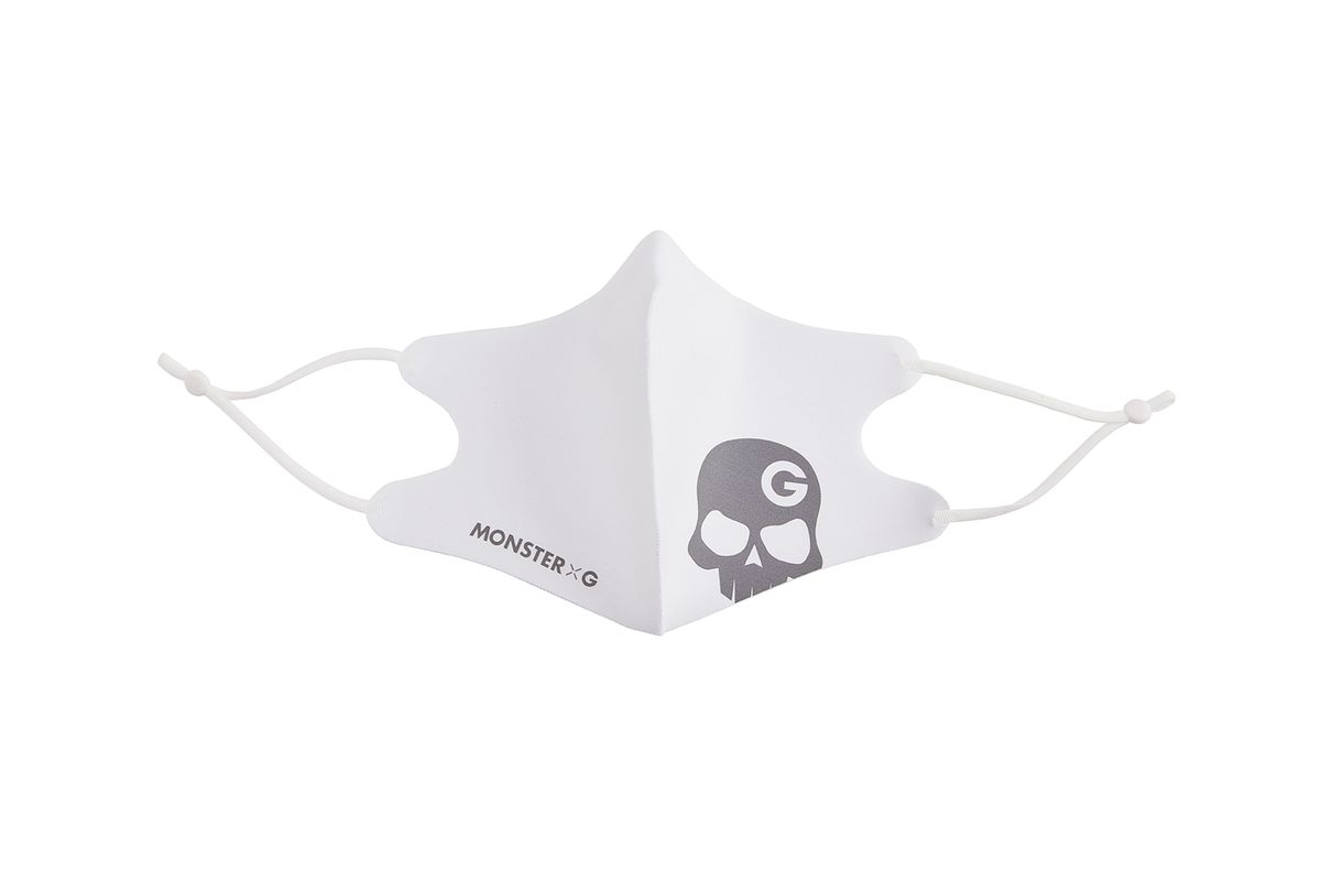 몬스터지(MONSTER G) 골프 & 데일리 남여 공용 마스크 화이트 MA21LM-50