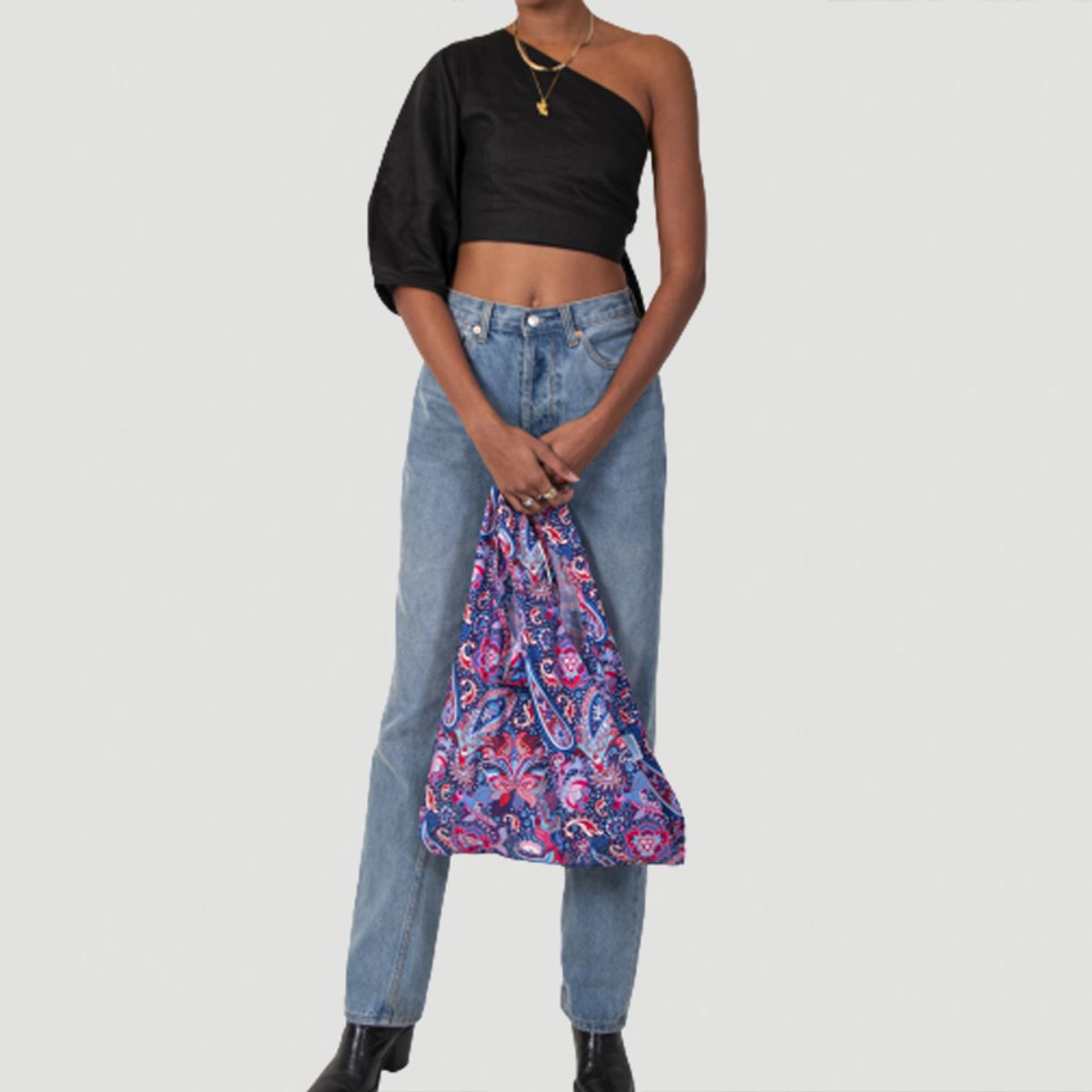 카인드백 런던(KIND BAG LONDON) 페이즐리 리유저블
